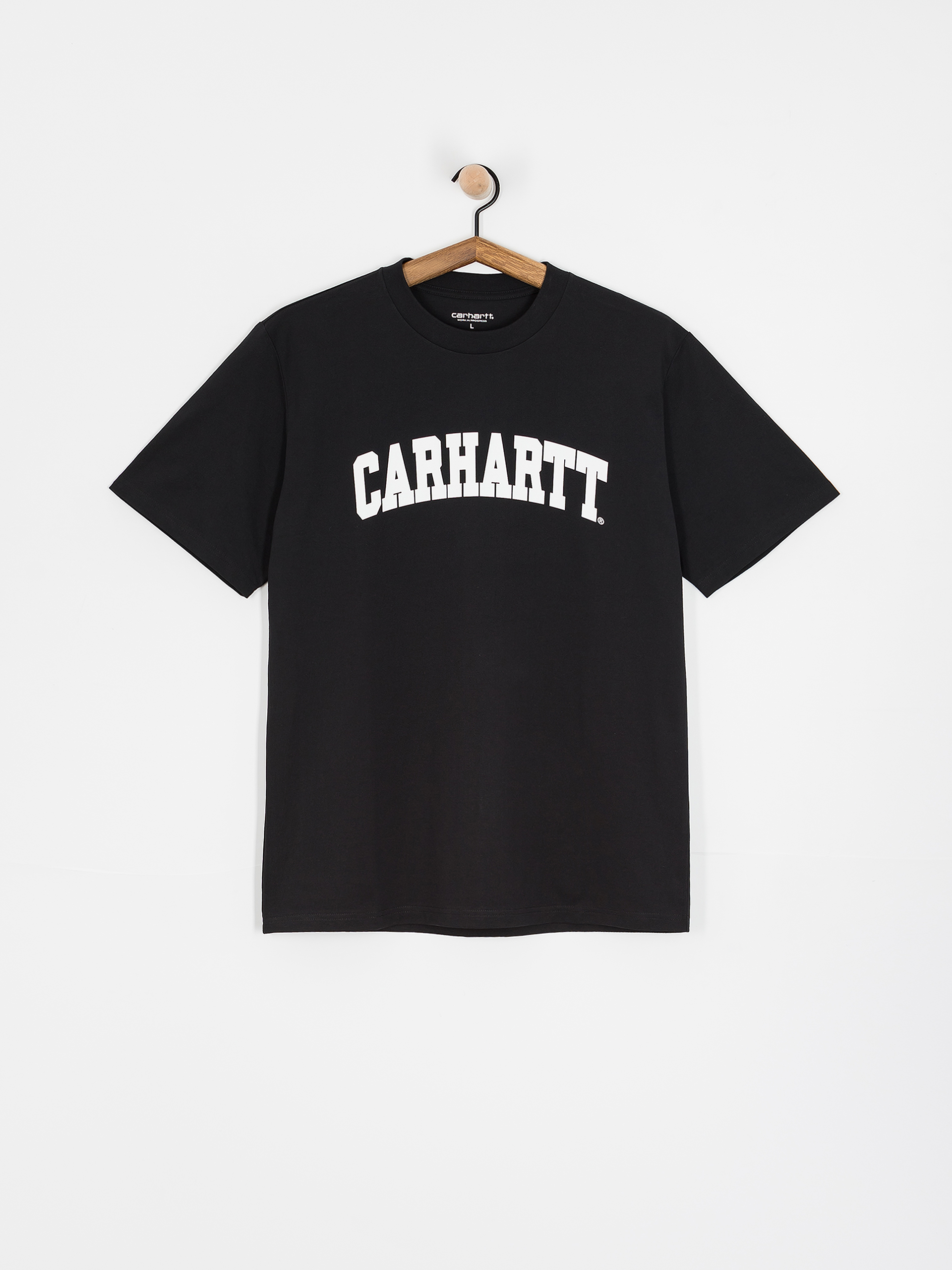 Tricou Carhartt WIP University (black/white)