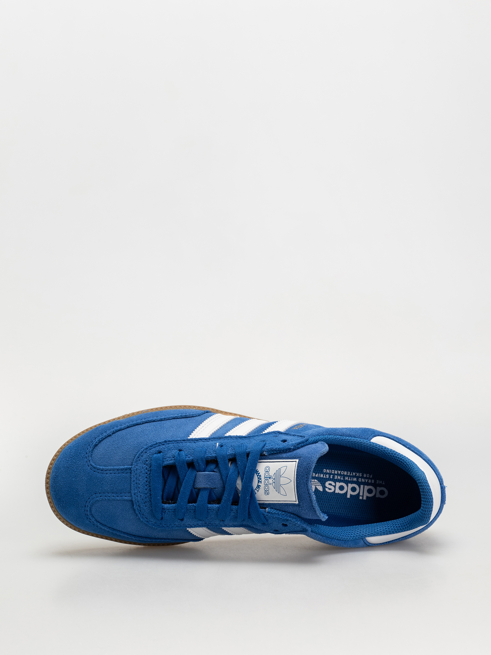 Pantofi adidas Samba Adv - albastru (blubir/ftwwht/goldme)