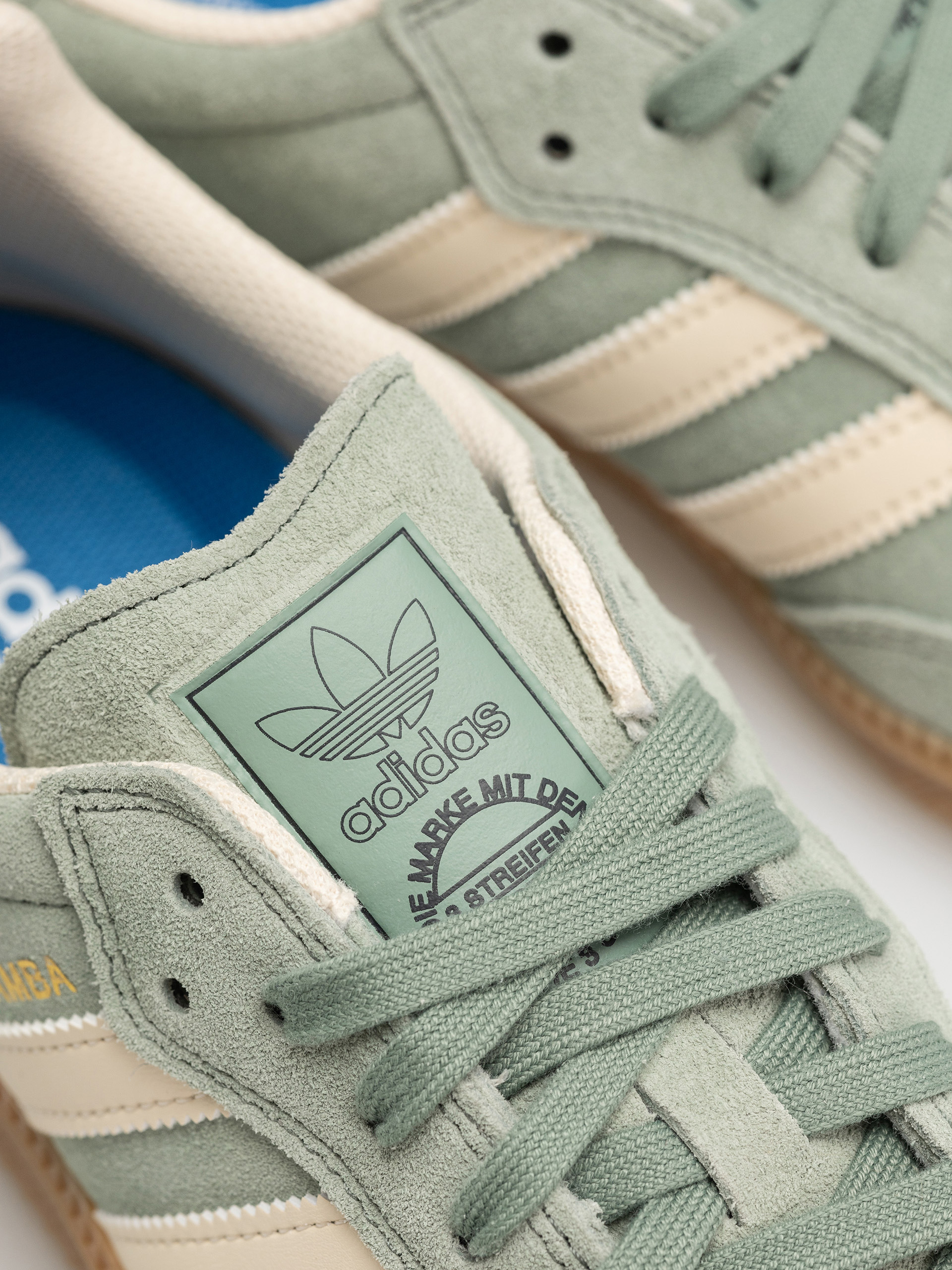 Pantofi adidas Samba Adv (silgrn/wonwhi/goldmt)