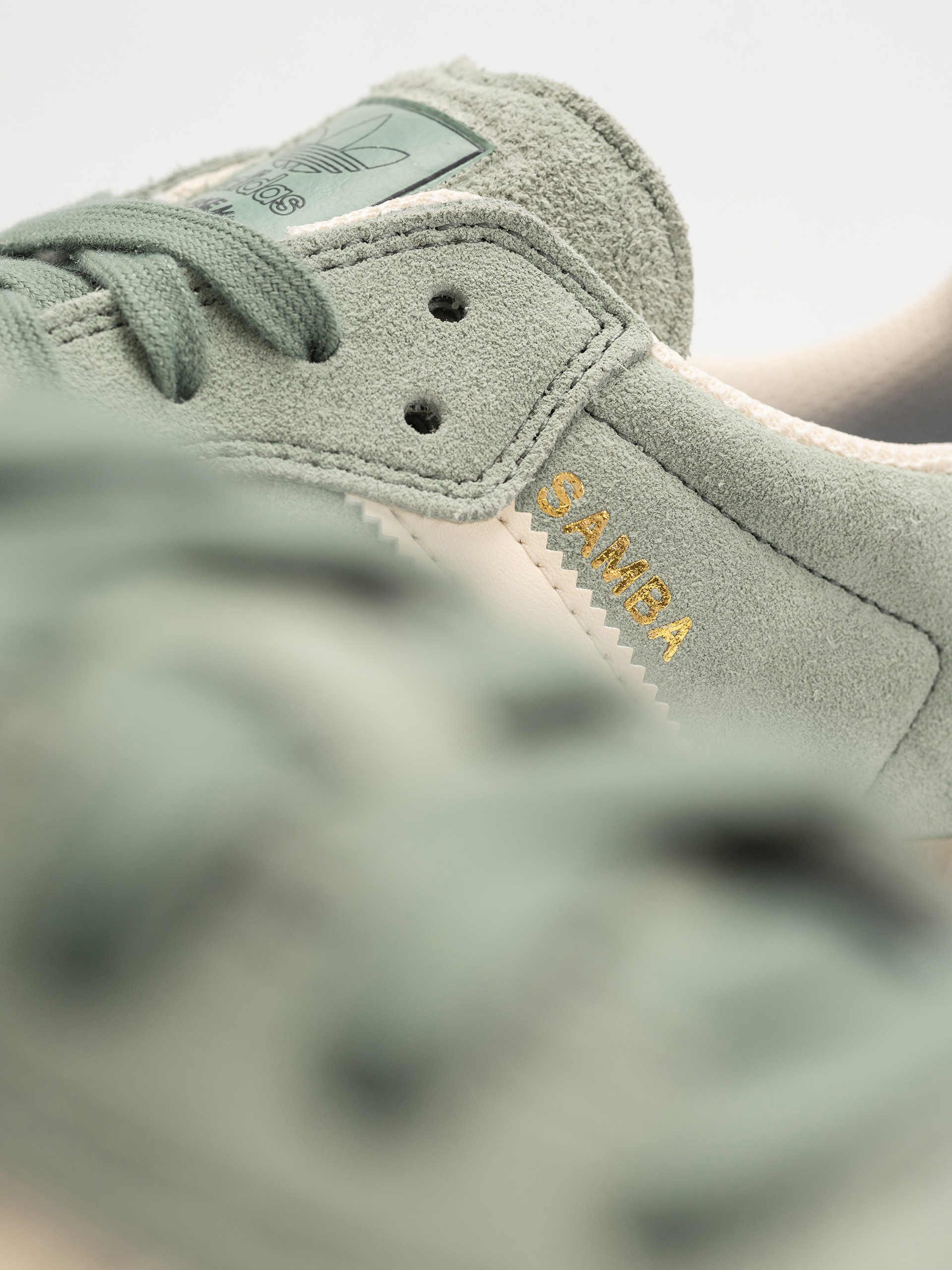 Pantofi adidas Samba Adv (silgrn/wonwhi/goldmt)