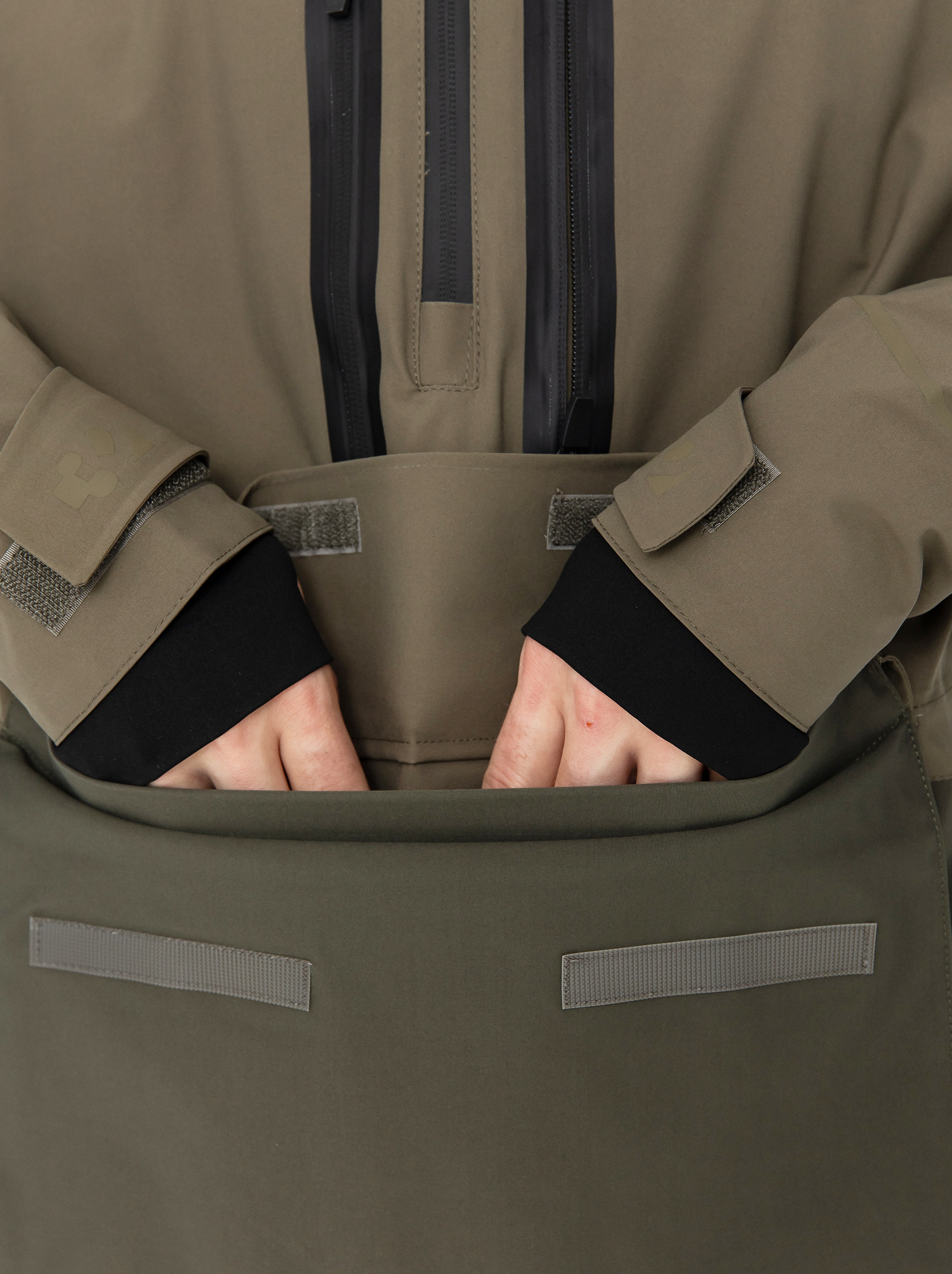 Pentru bărbați Geacă de snowboard ThirtyTwo Light Anorak (military)