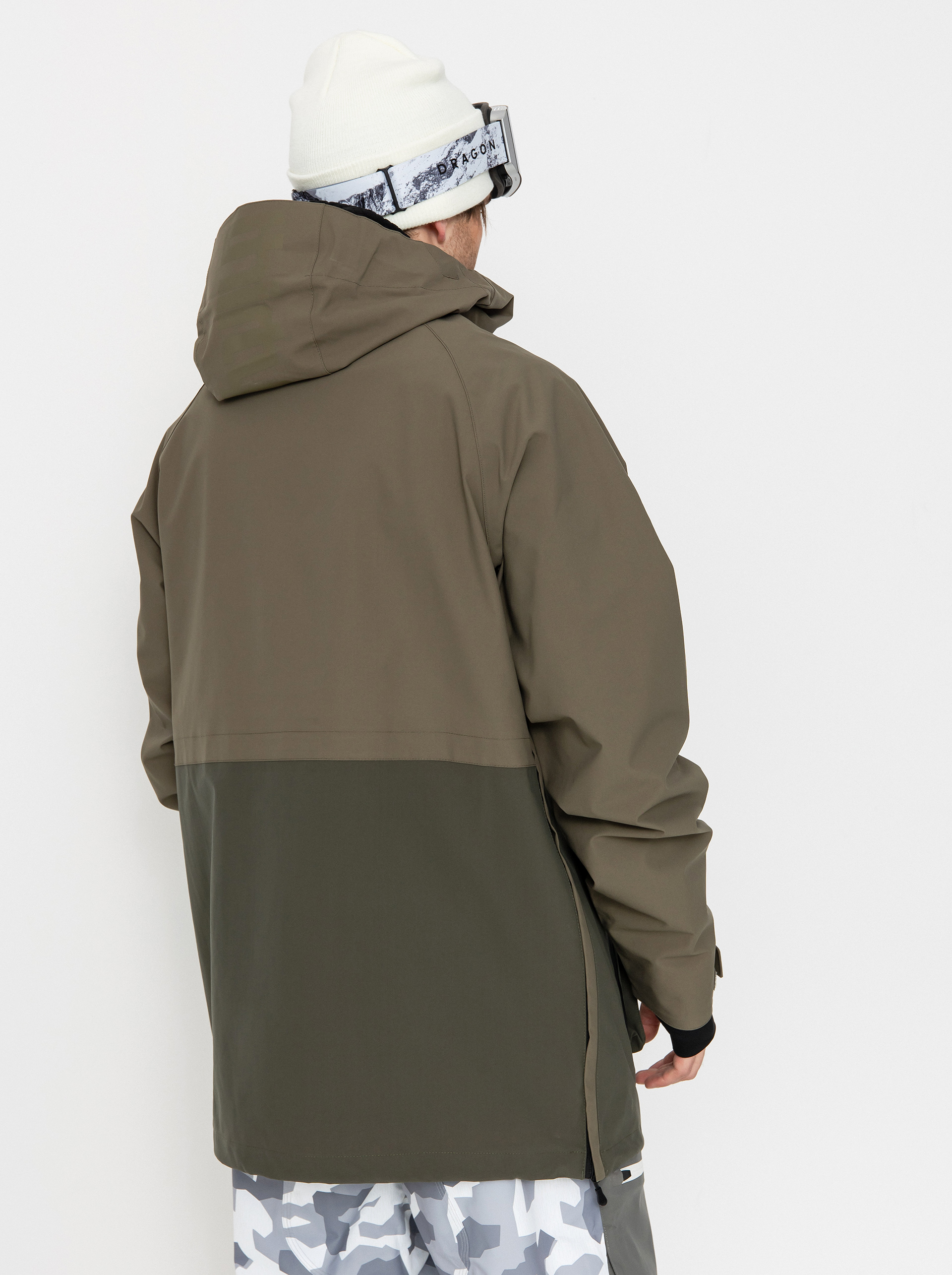 Pentru bărbați Geacă de snowboard ThirtyTwo Light Anorak (military)