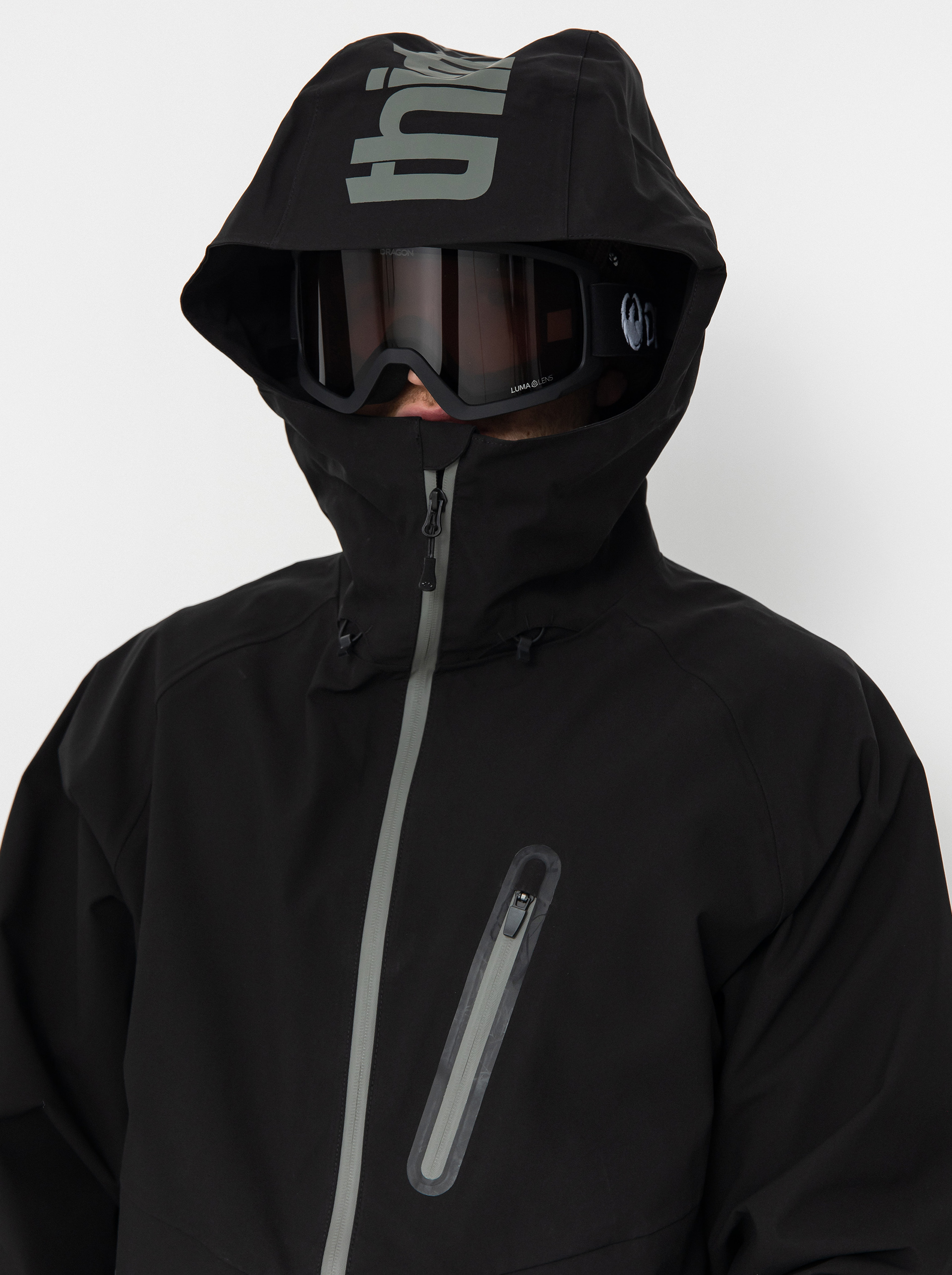Pentru bărbați Geacă de snowboard ThirtyTwo Grasser (black)