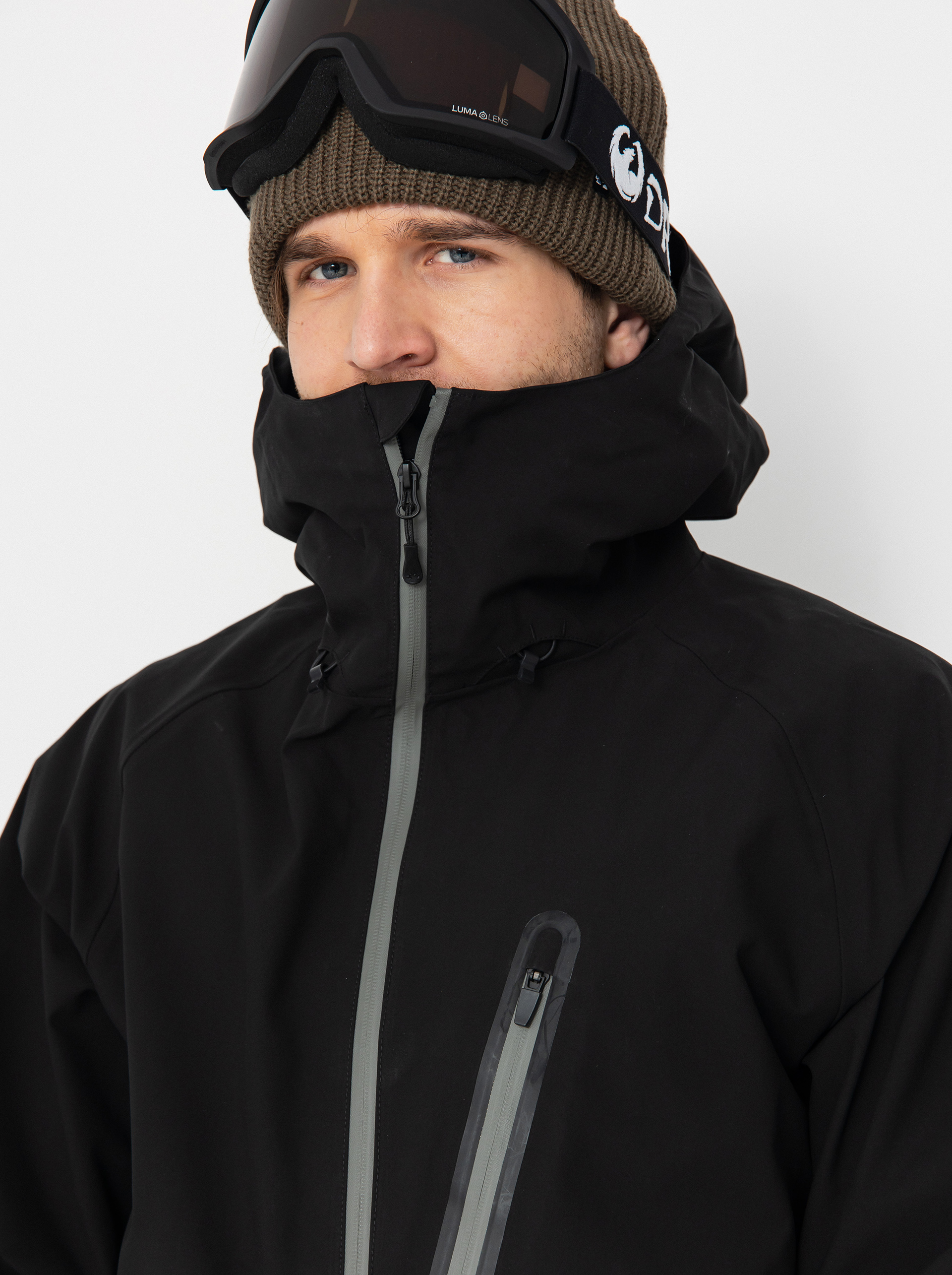Pentru bărbați Geacă de snowboard ThirtyTwo Grasser (black)