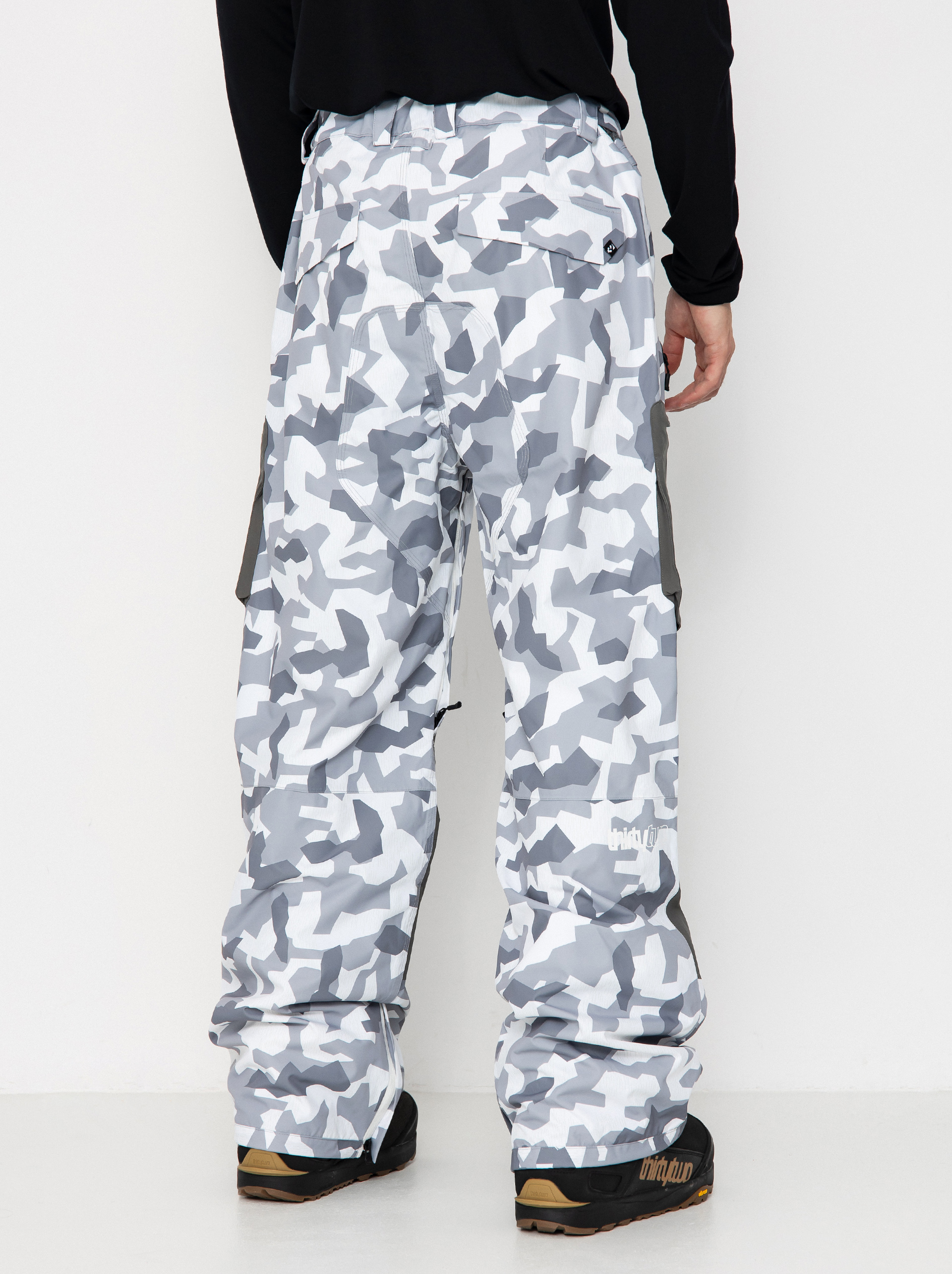 Pentru bărbați Pantaloni pentru snowboard ThirtyTwo Tm (white/camo)