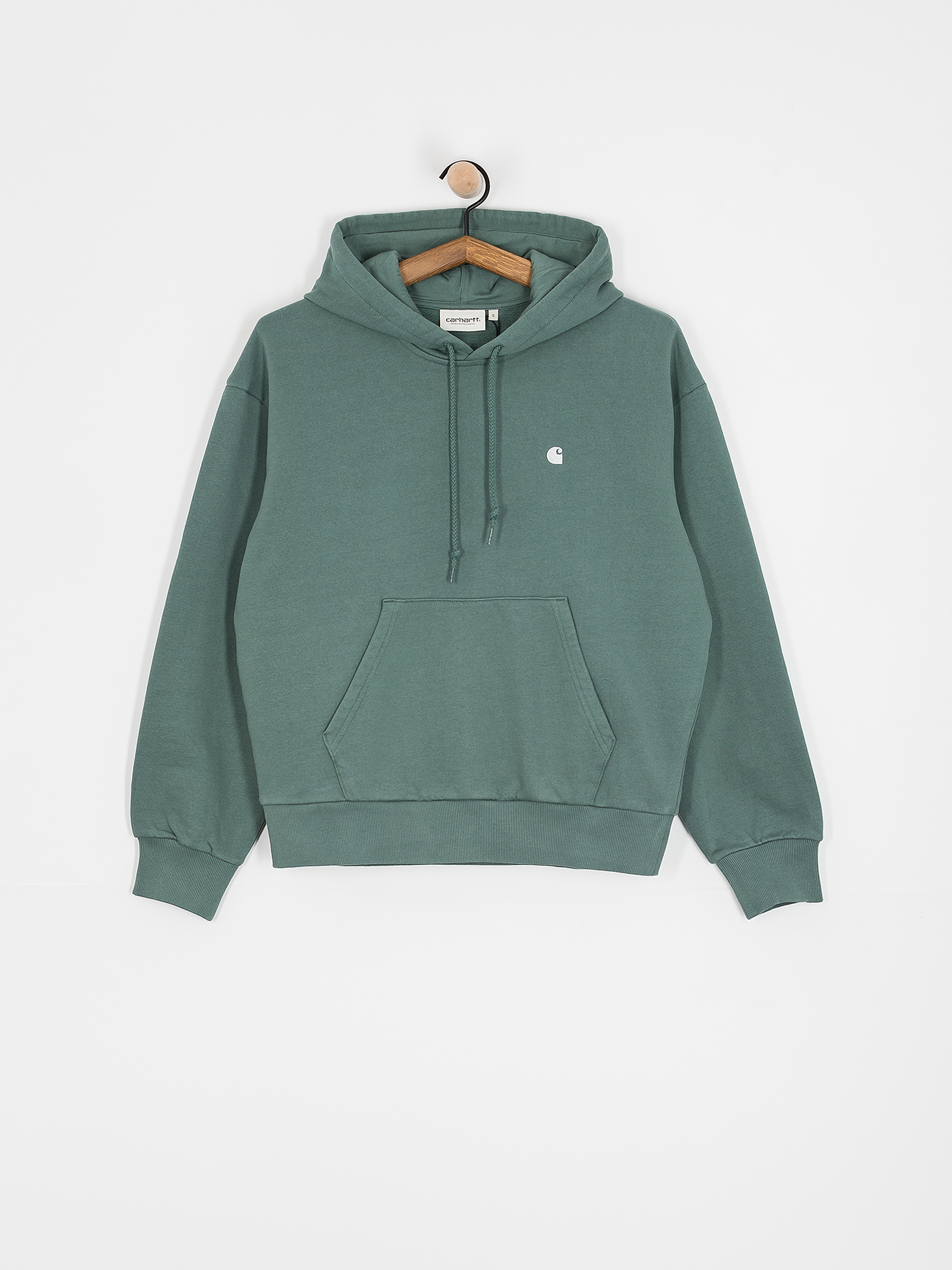 Hanorac cu glugă Carhartt WIP Casey HD Wmn (silver pine/silver)