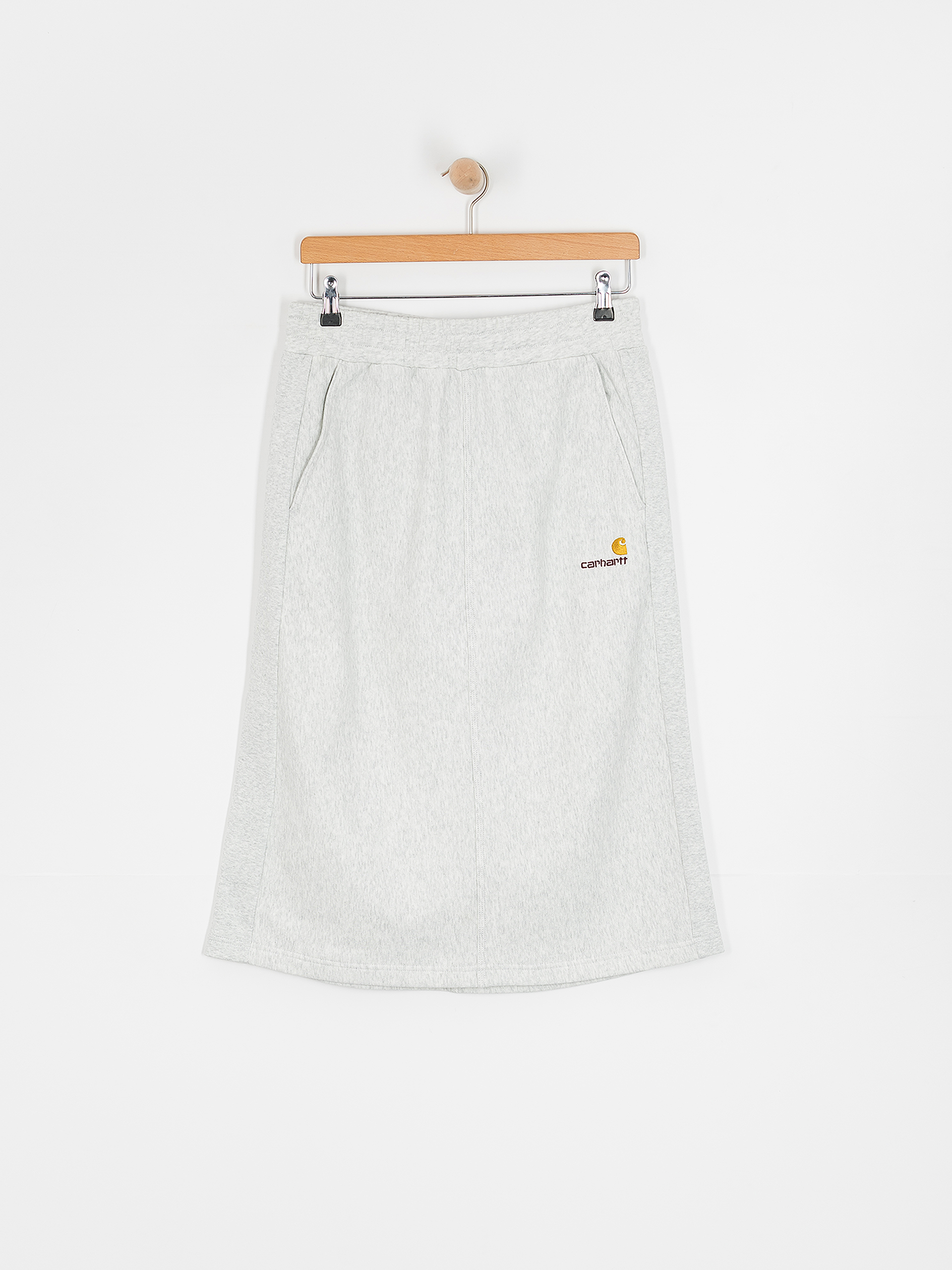 Fustă Carhartt WIP American Script Wmn (ash heather)