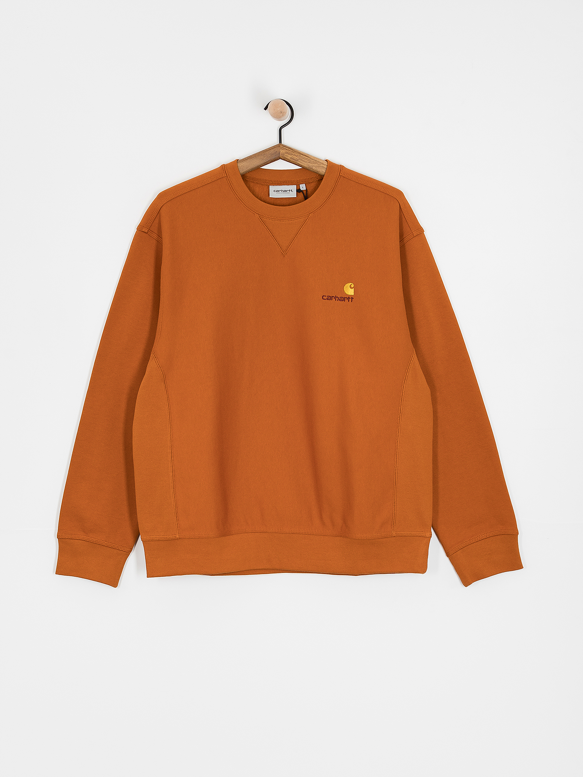 Hanorac Carhartt WIP American Script (sienna)