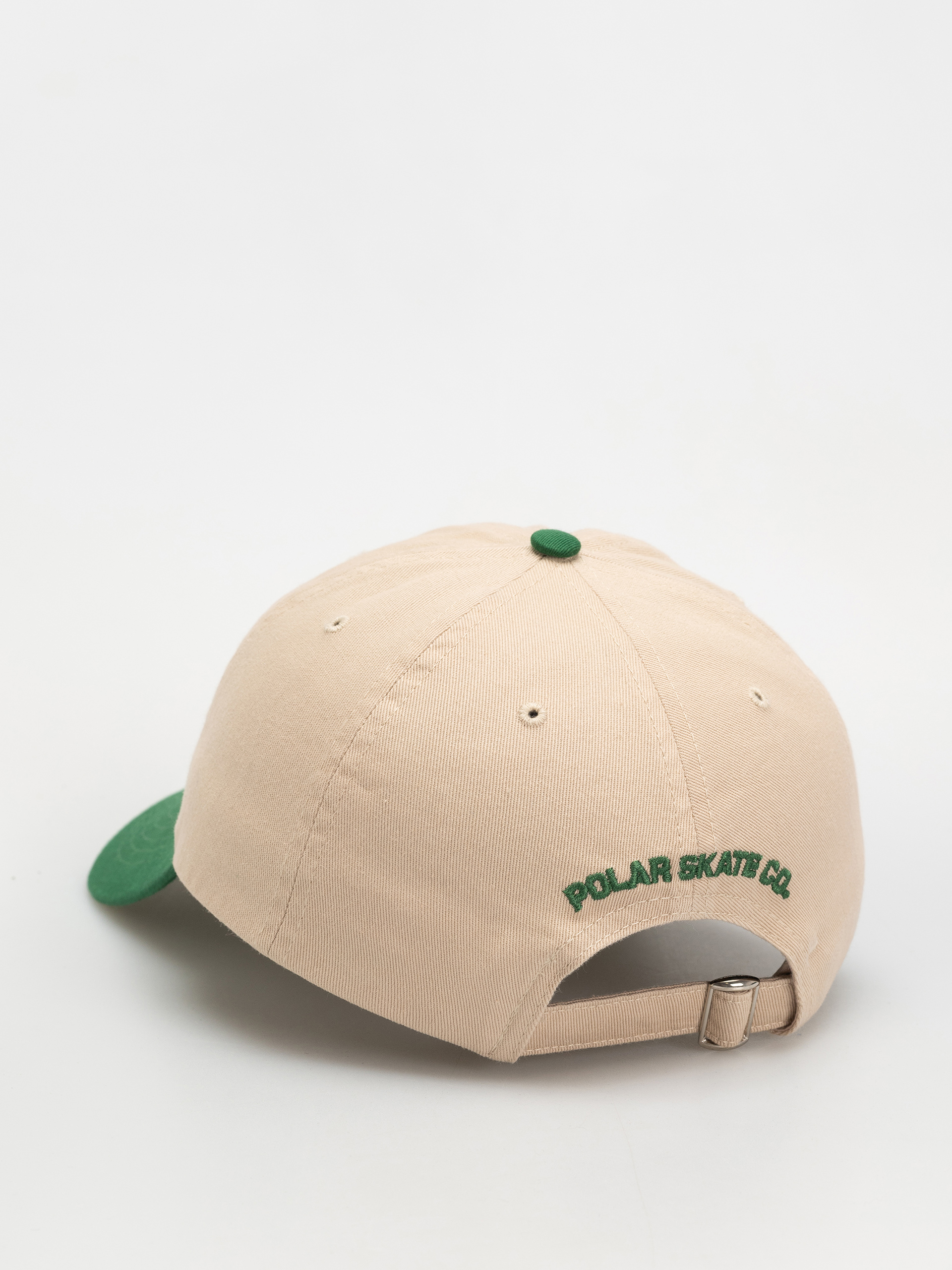 Șapcă Polar Skate Sai Stroke Logo (ecru/green)