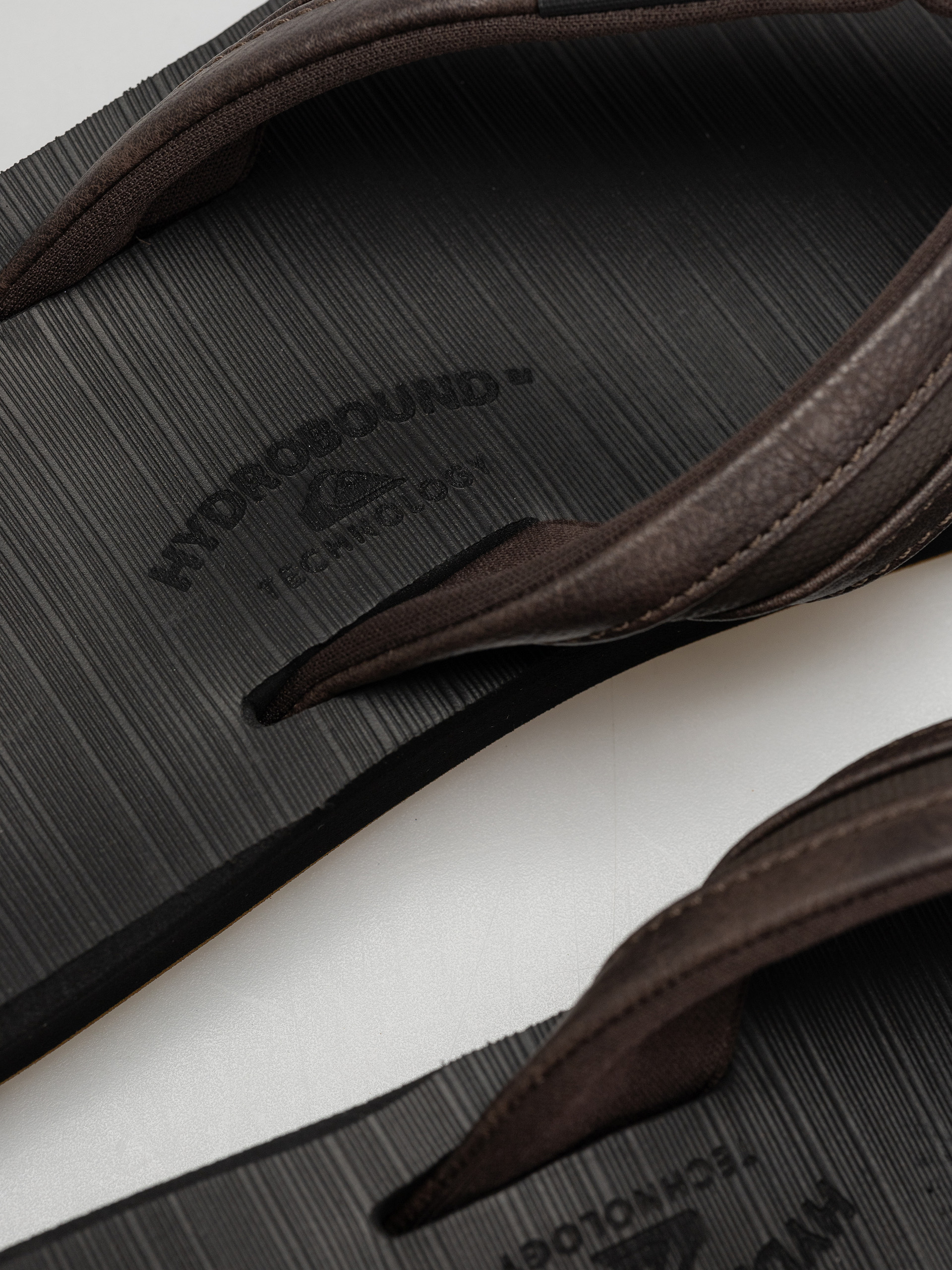 papuci de plajă Quiksilver Carver Squish (brown/black/brown)