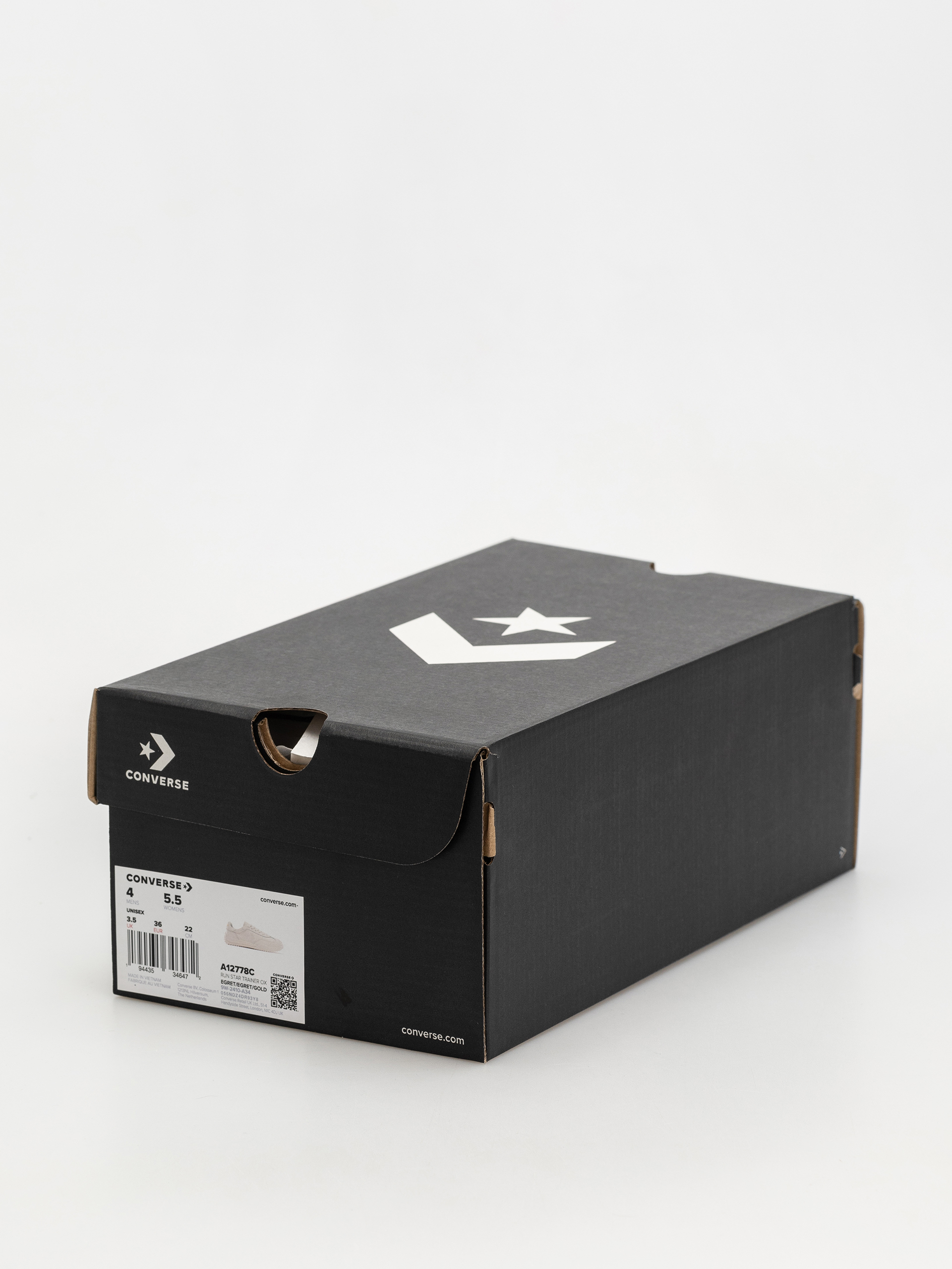 Pantofi Converse Run Star Trainer (egret/egret/gold)