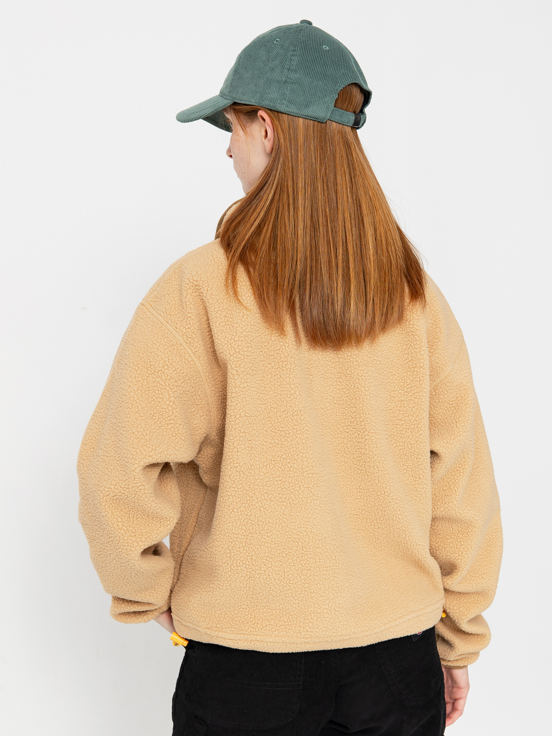 Pentru femei Hanorac din fleece Columbia Helvetia II Cropped Half Snap (canoe)