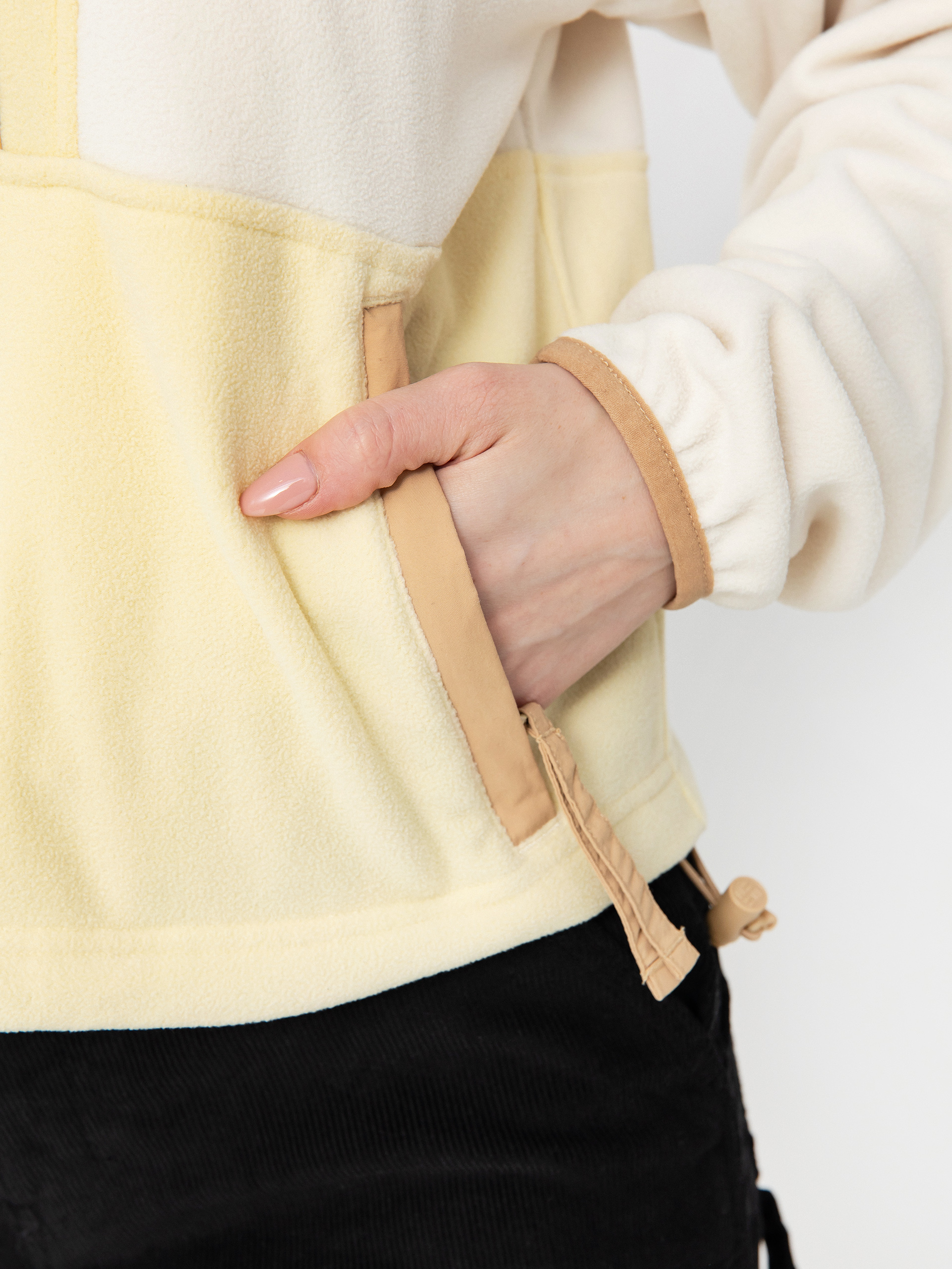 Pentru femei Hanorac din fleece Columbia Backbowl II Full Zip (chalk/lemon wa)