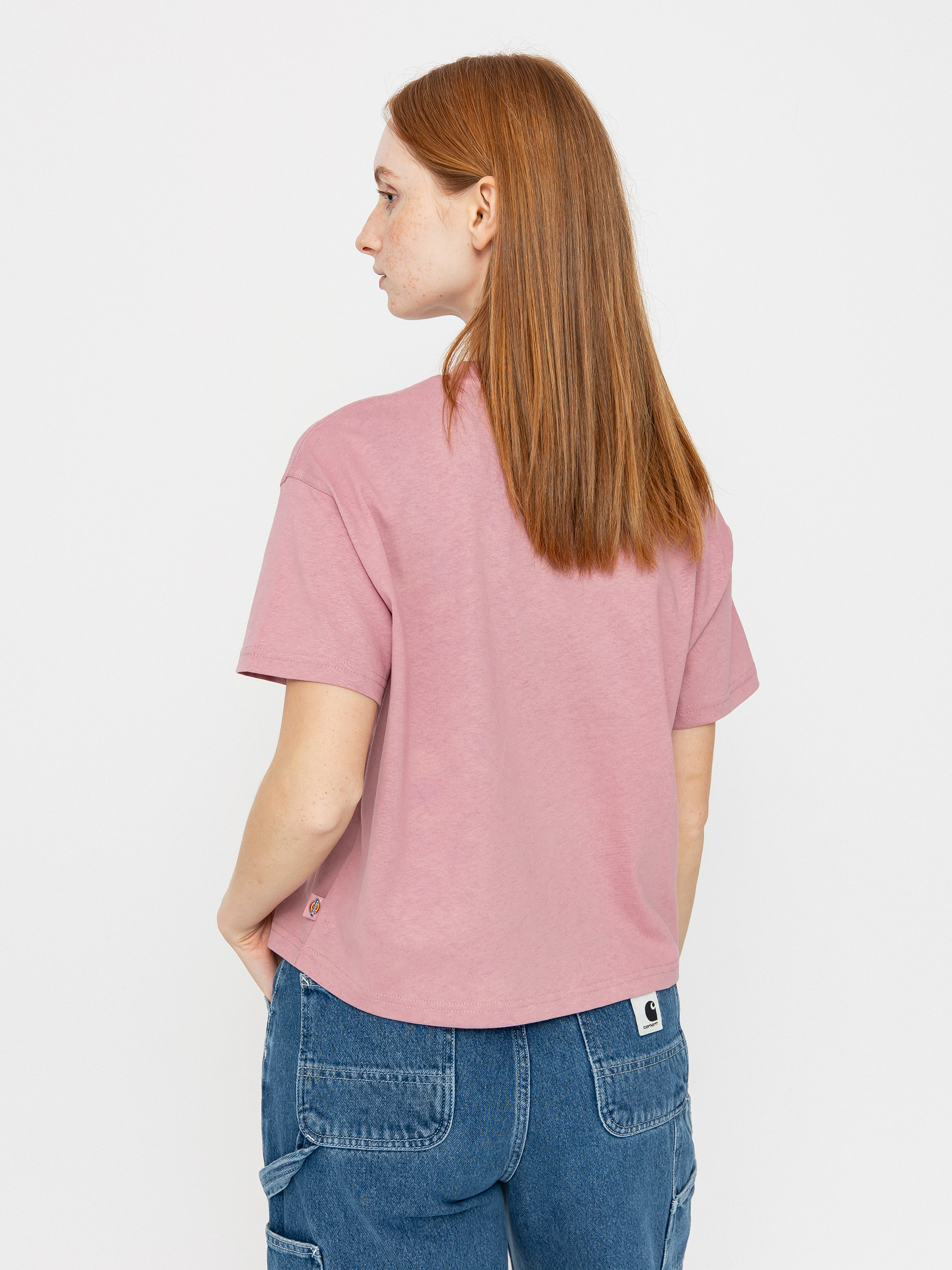 Tricou Dickies Oakport Boxy Wmn (lilas)