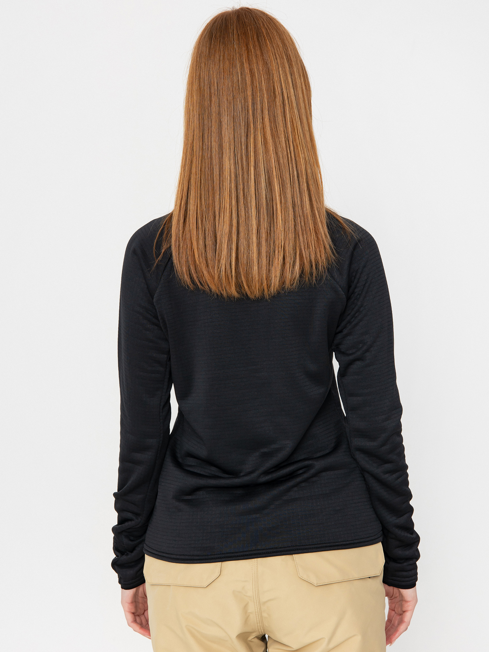 Pentru femei Hanorac termic Volcom Gridlock Crew (black)