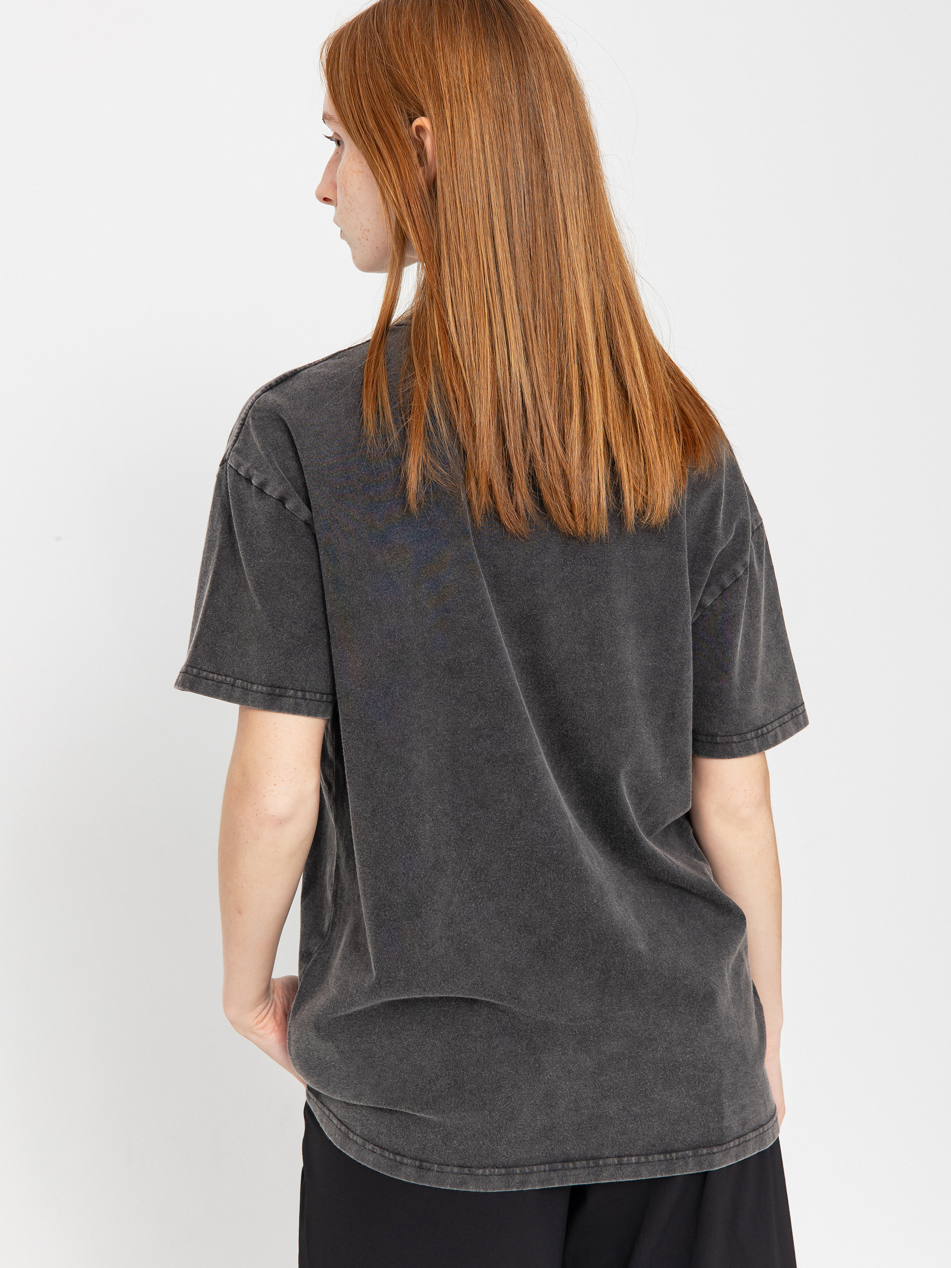 Tricou Vans Palm Impresa Oversized Wmn (black)