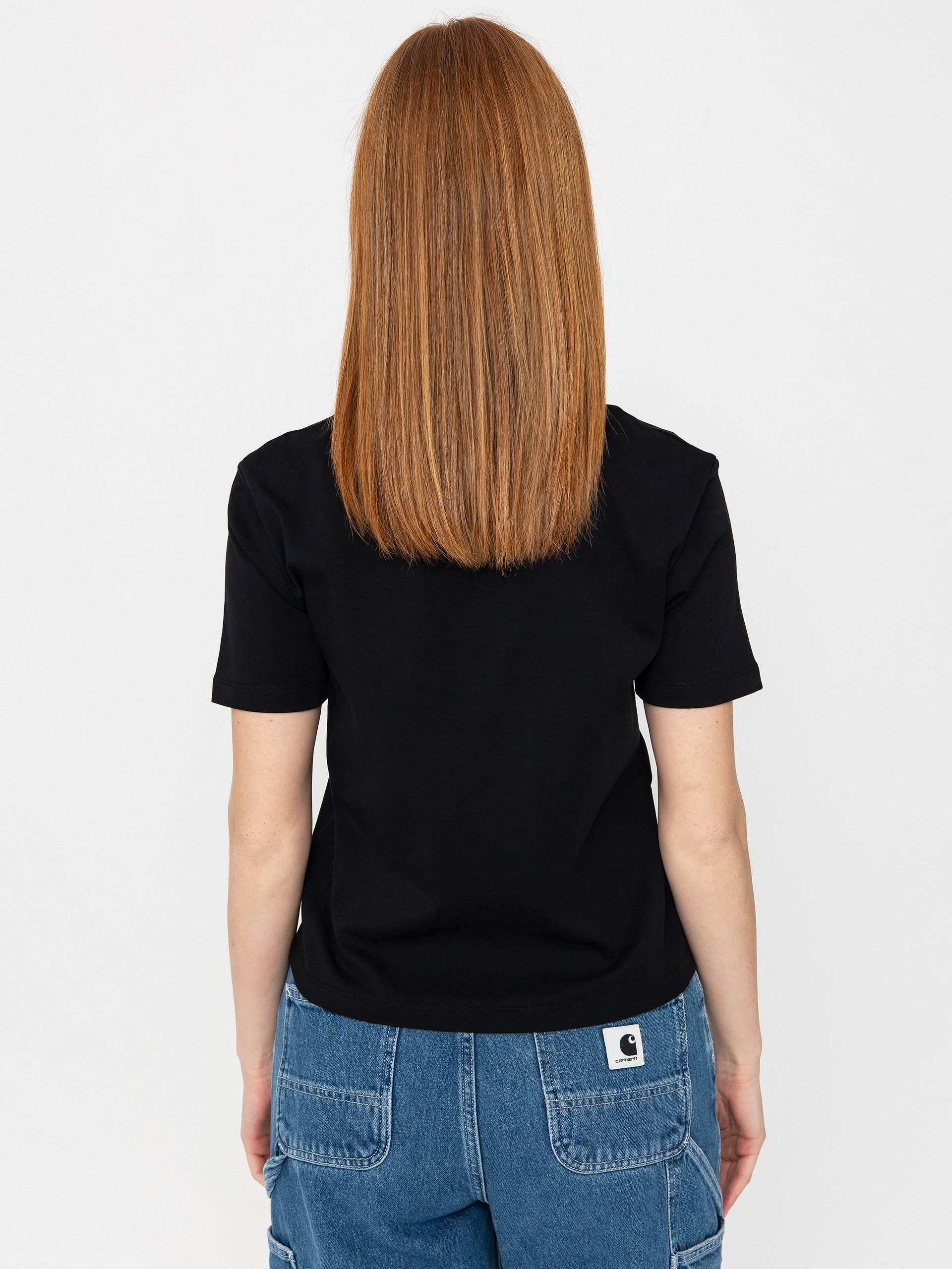 Tricou Carhartt WIP Luca Wmn (black)
