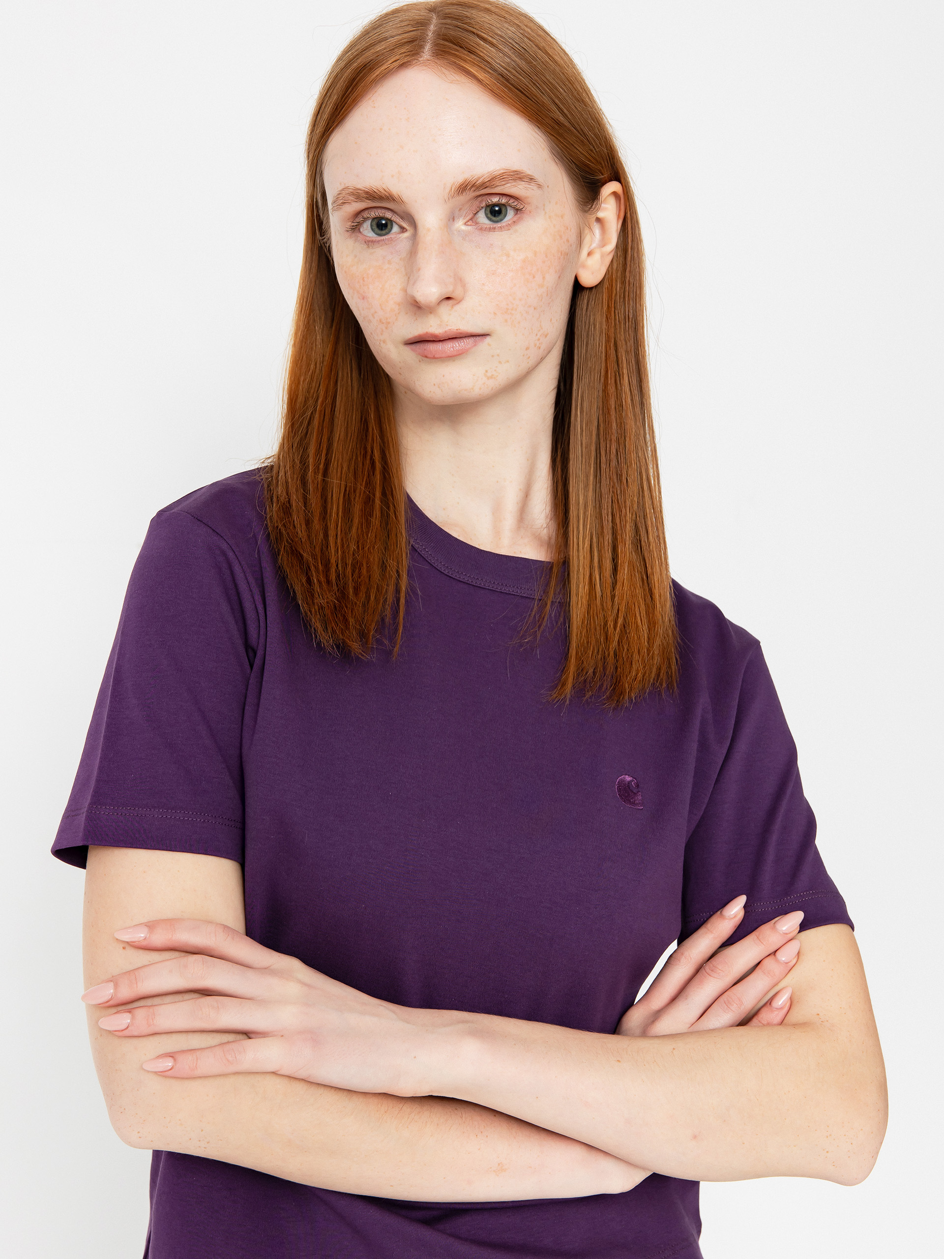 Tricou Carhartt WIP Luca Wmn (huckleberry)