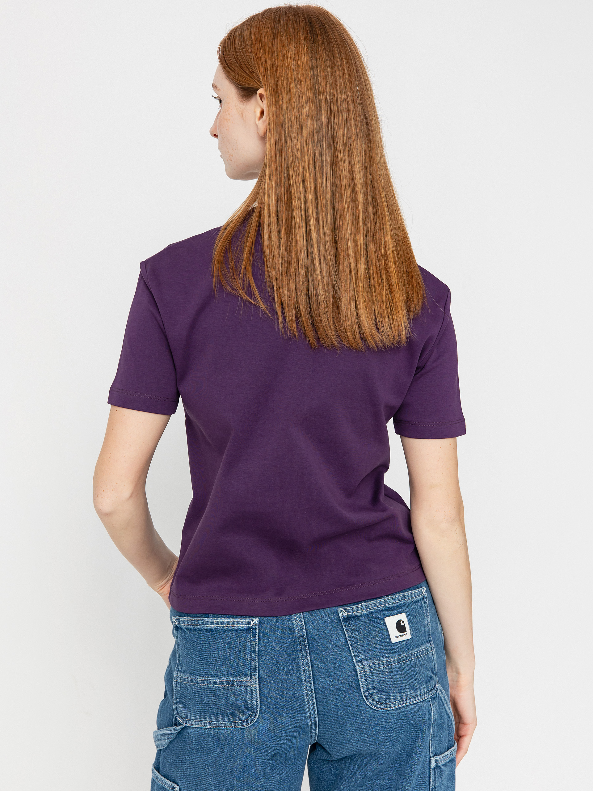 Tricou Carhartt WIP Luca Wmn (huckleberry)