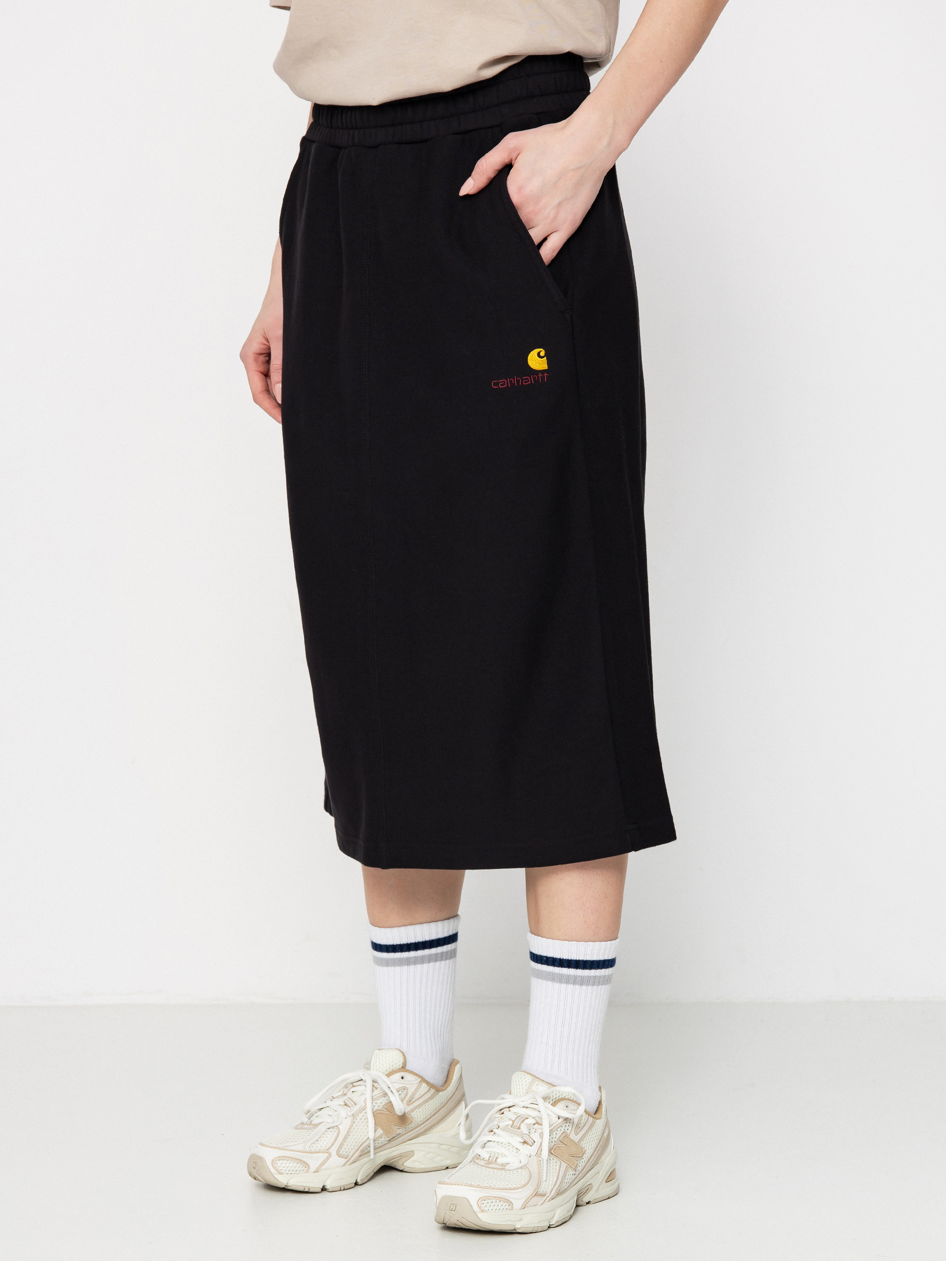 Fustă Carhartt WIP American Script Wmn (black)