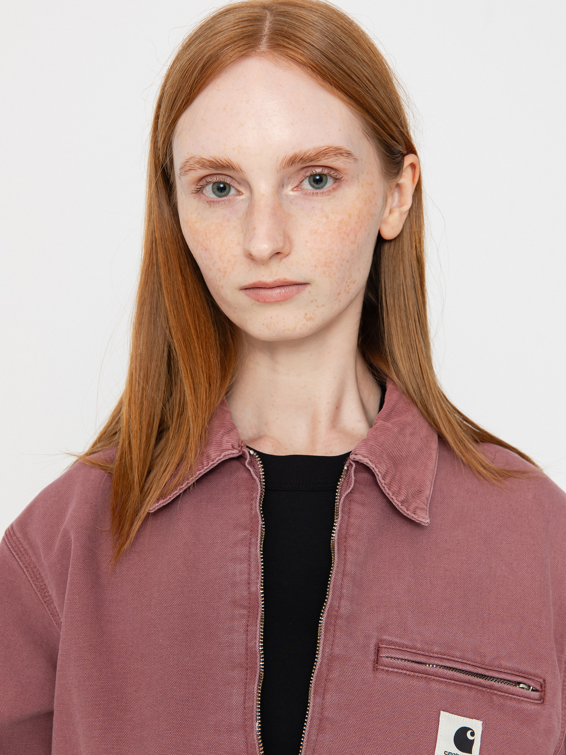 Geacă Carhartt WIP OG Detroit Wmn (dusky pink/dusky pink)