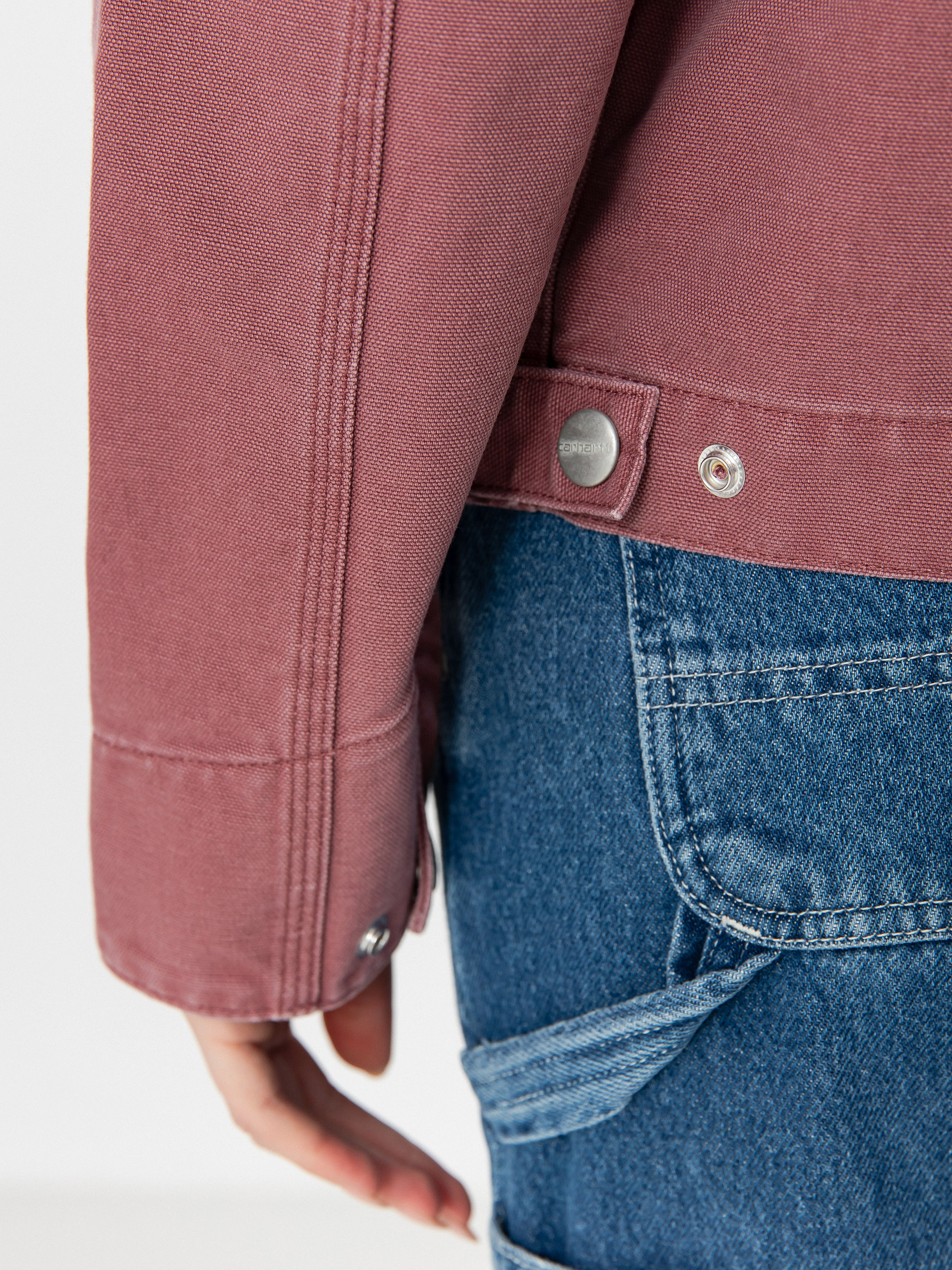 Geacă Carhartt WIP OG Detroit Wmn (dusky pink/dusky pink)