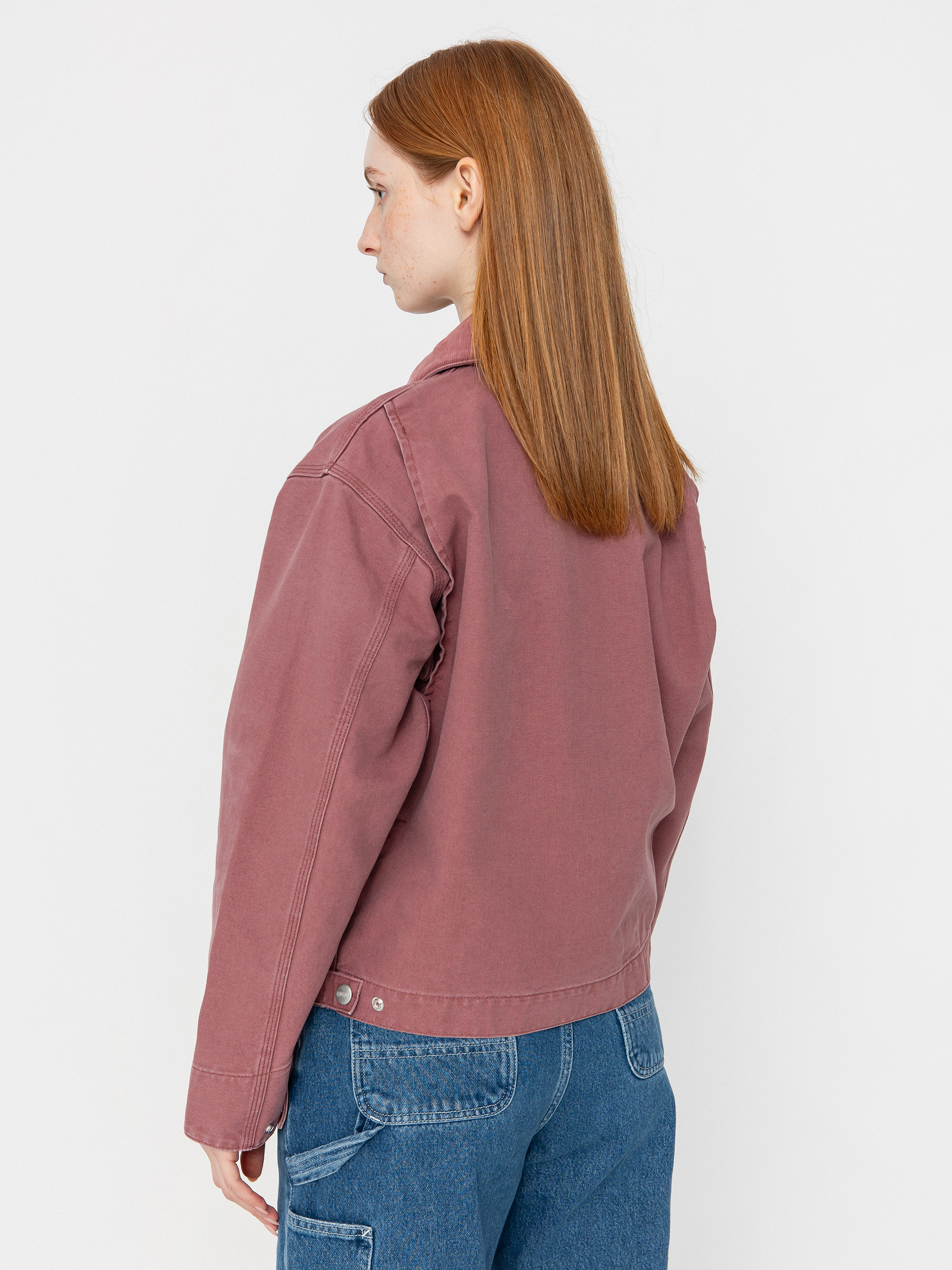 Geacă Carhartt WIP OG Detroit Wmn (dusky pink/dusky pink)