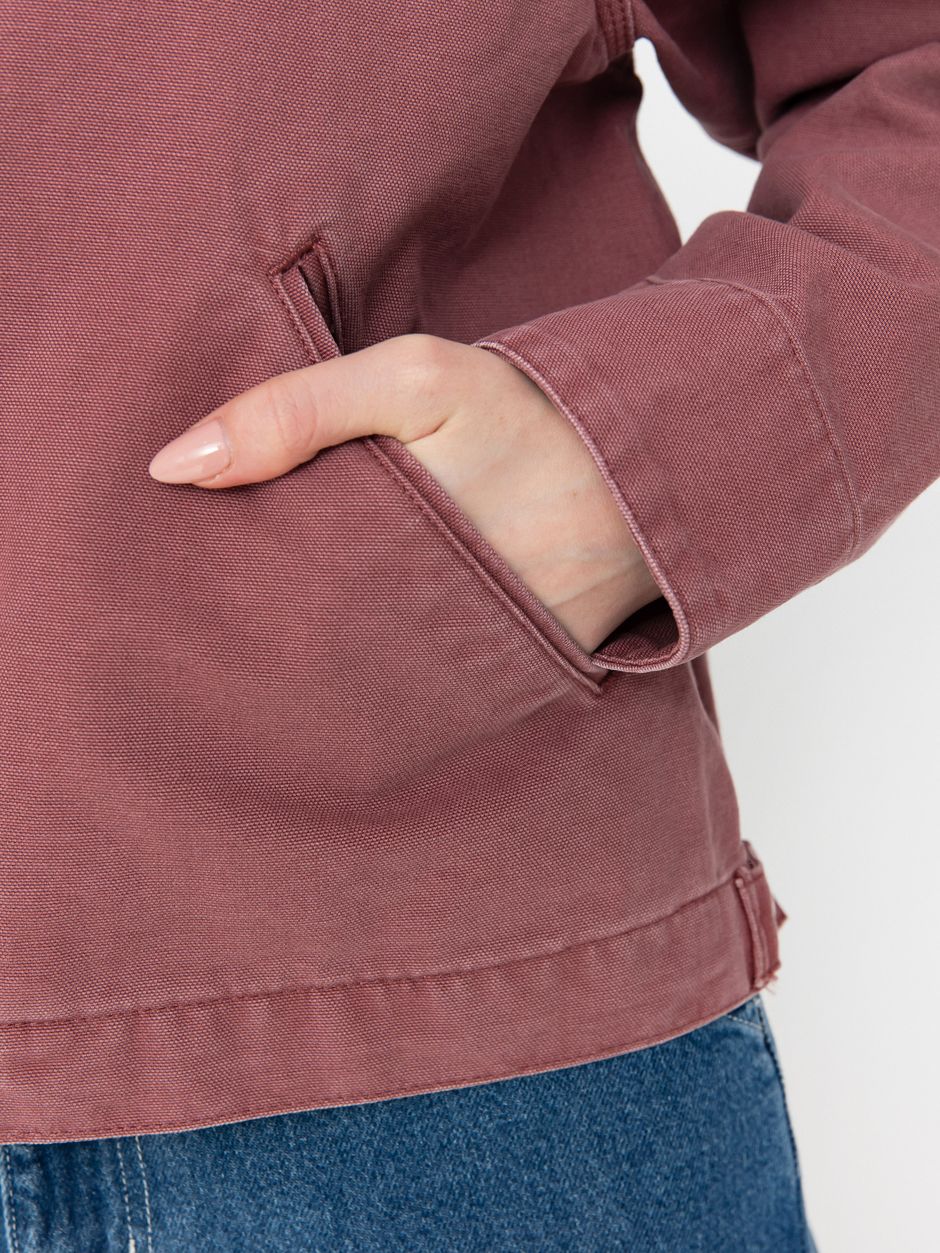 Geacă Carhartt WIP OG Detroit Wmn (dusky pink/dusky pink)