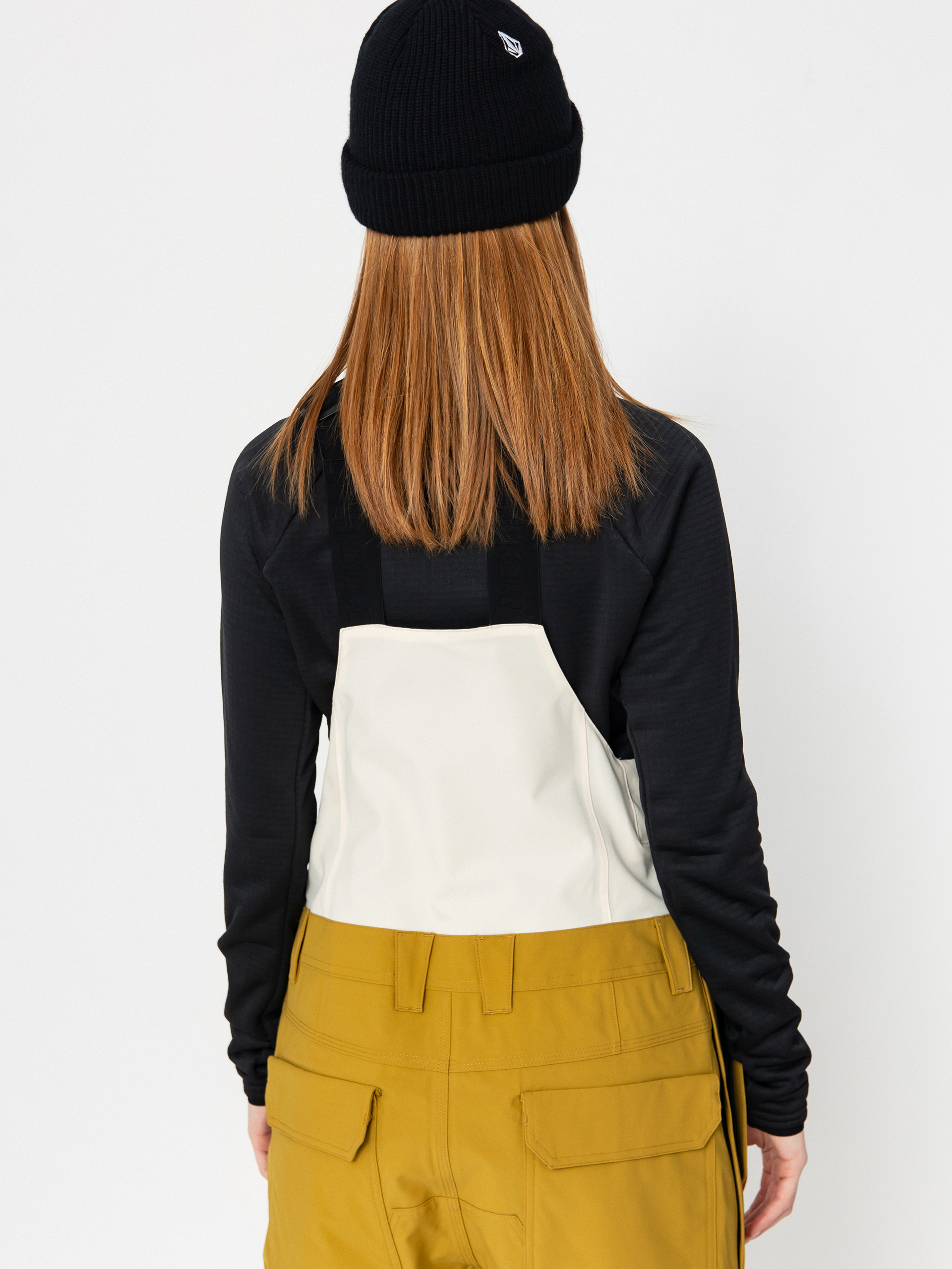 Pentru femei Pantaloni pentru snowboard ThirtyTwo Basement Bib (tan)