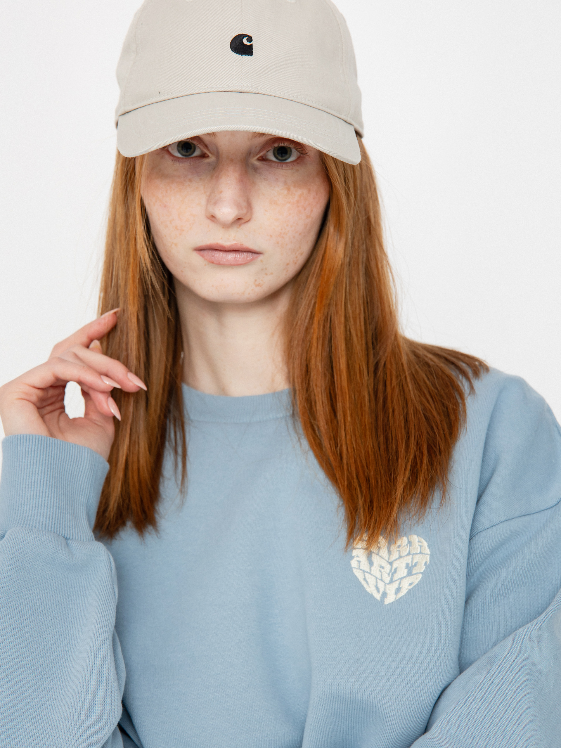 Hanorac Carhartt WIP Productions Wmn (frosted blue)
