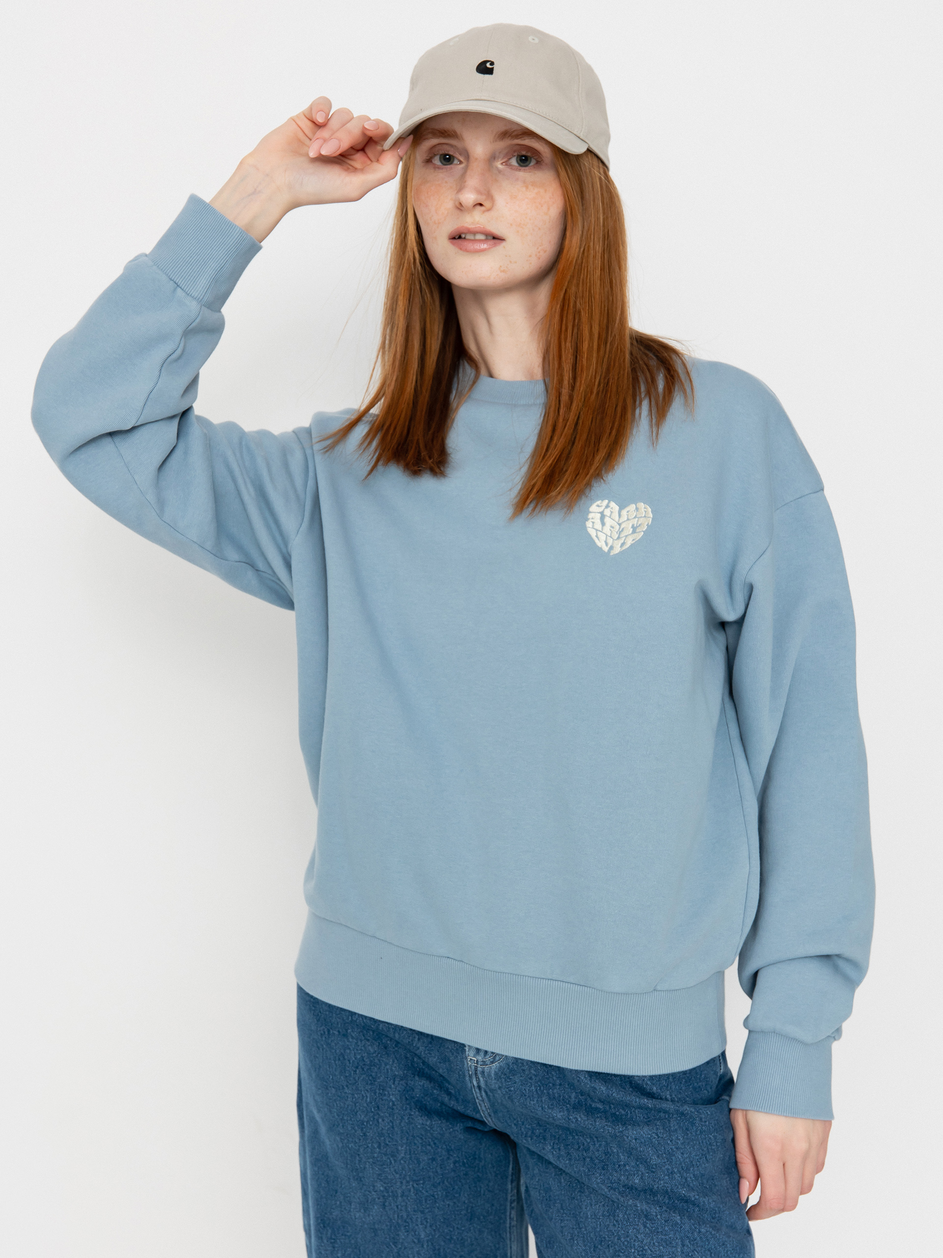 Hanorac Carhartt WIP Productions Wmn (frosted blue)