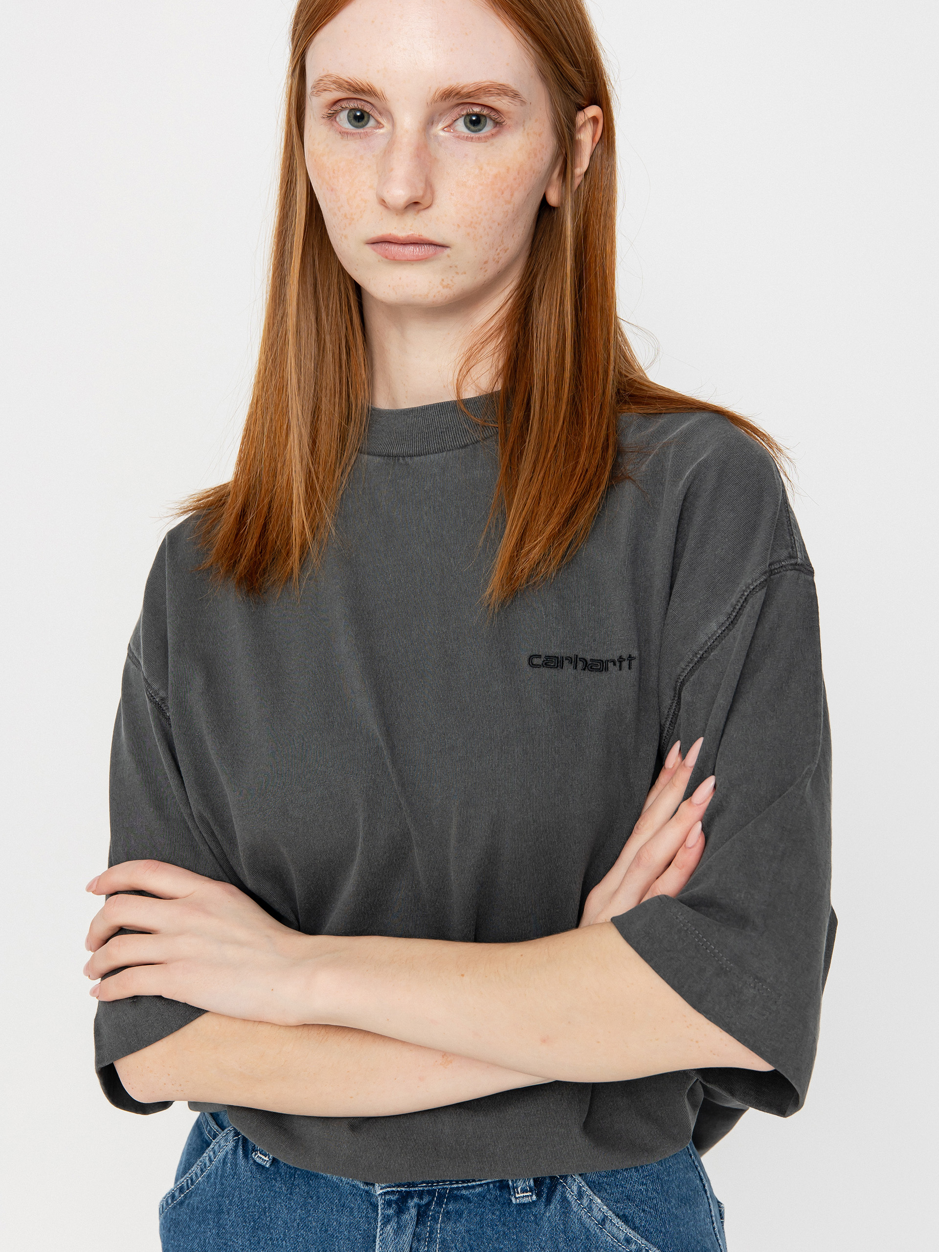 Tricou Carhartt WIP Lumo Wmn (black)