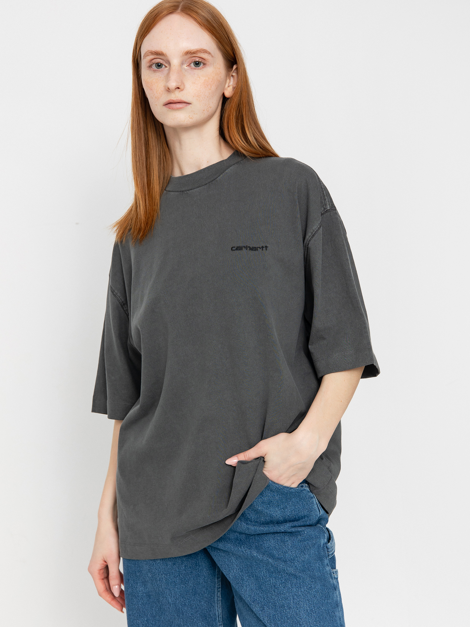 Tricou Carhartt WIP Lumo Wmn (black)