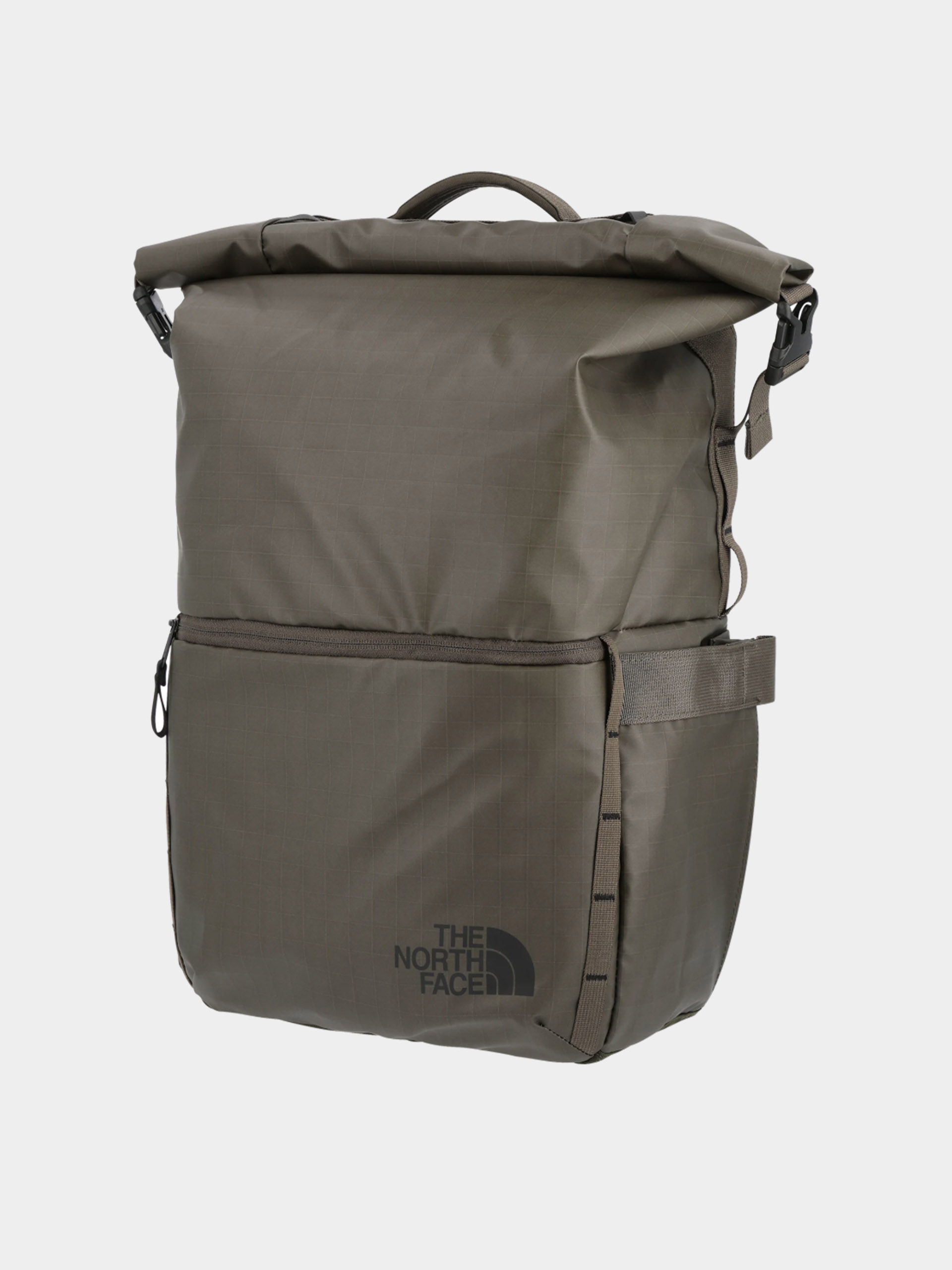 Rucsac The North Face Base Camp Voyager Rolltop (new taupe green/tnf black)