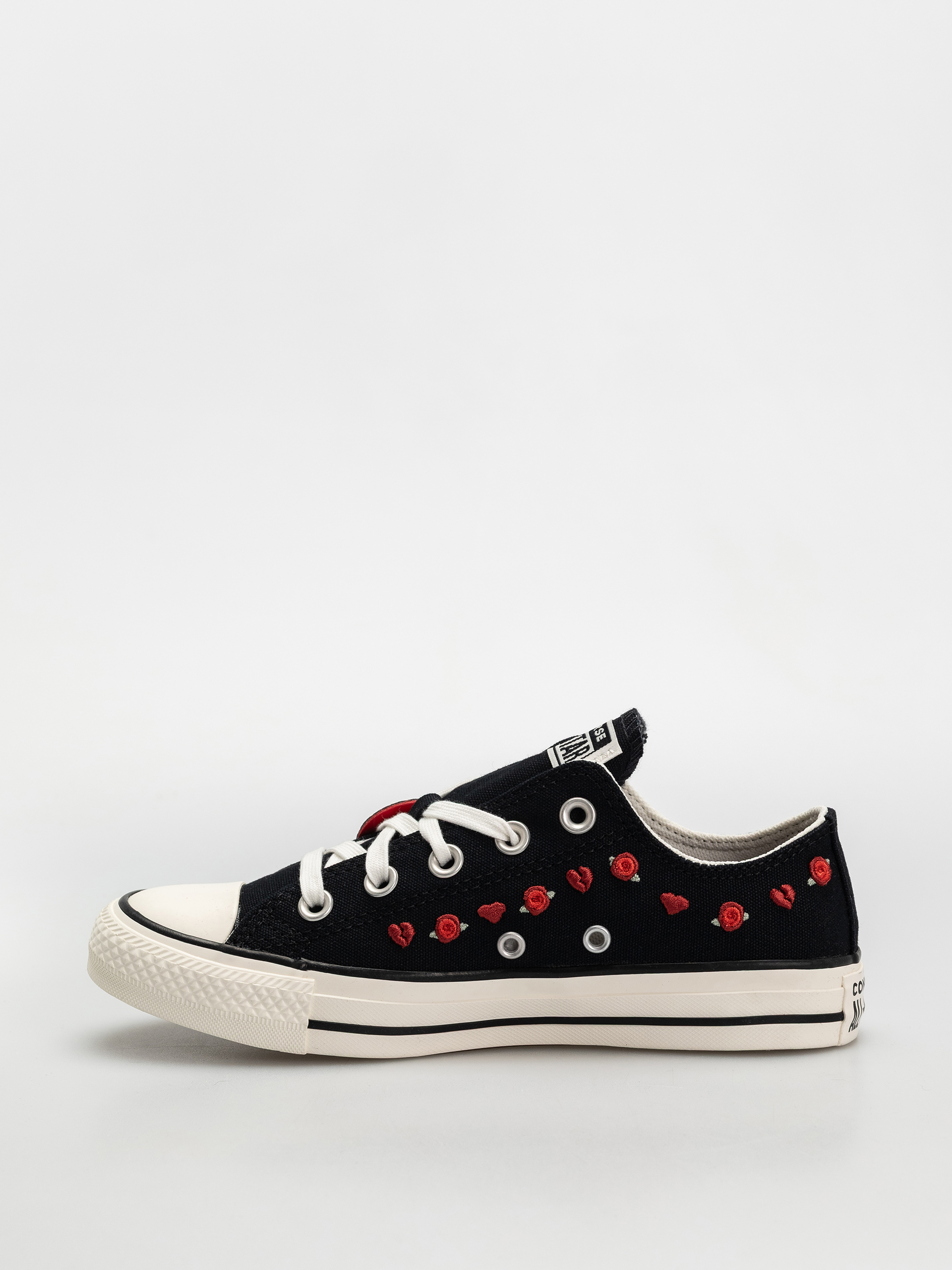 Teniși Converse Chuck Taylor All Star Ox Wmn (black/red/egret)