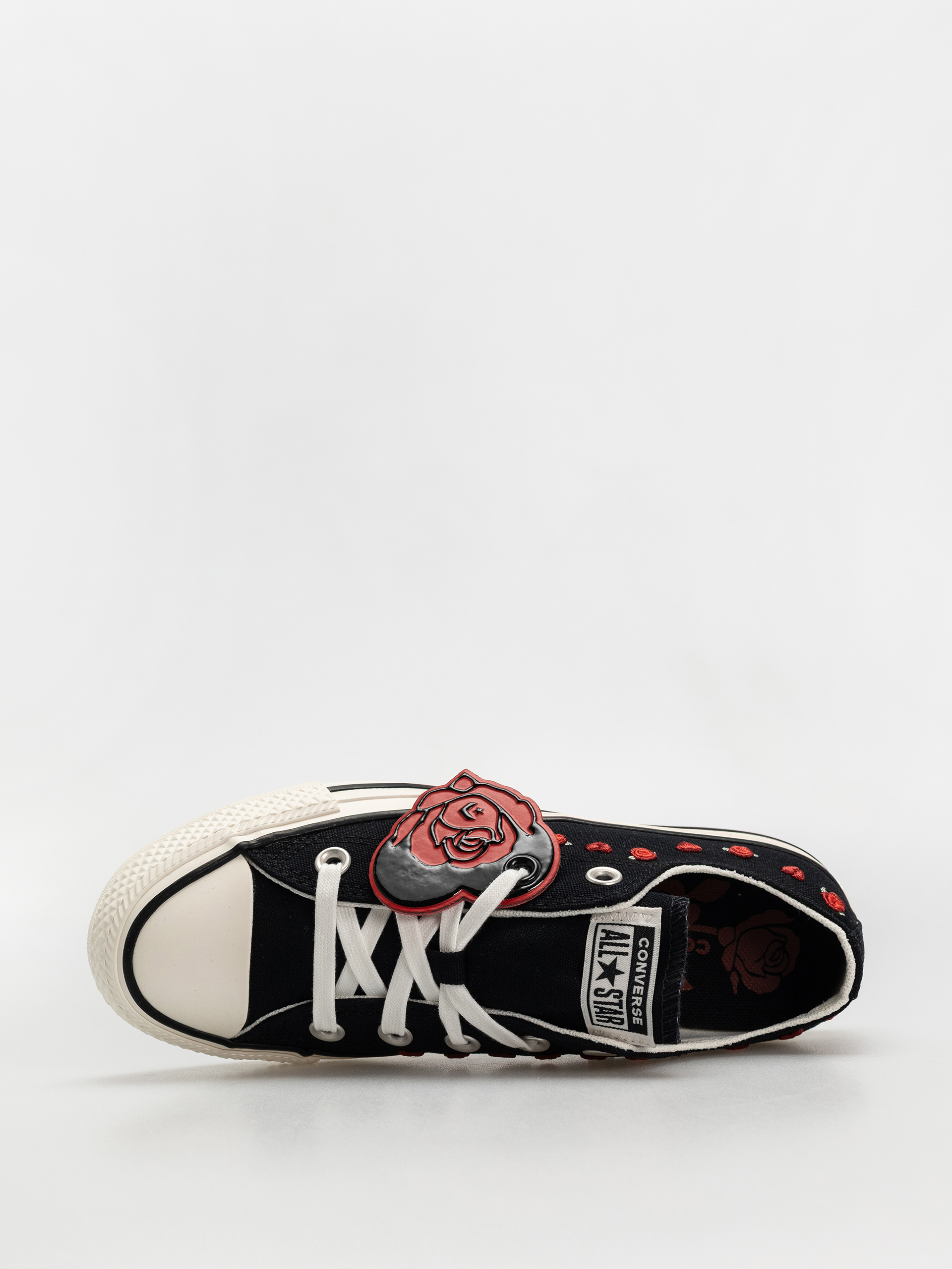 Teniși Converse Chuck Taylor All Star Ox Wmn (black/red/egret)