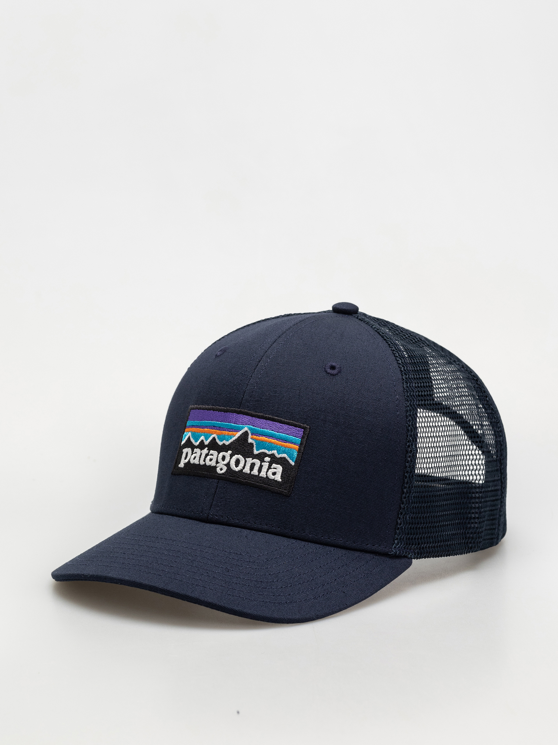u0218apcu0103 Patagonia P 6 Logo Trucker (new navy)