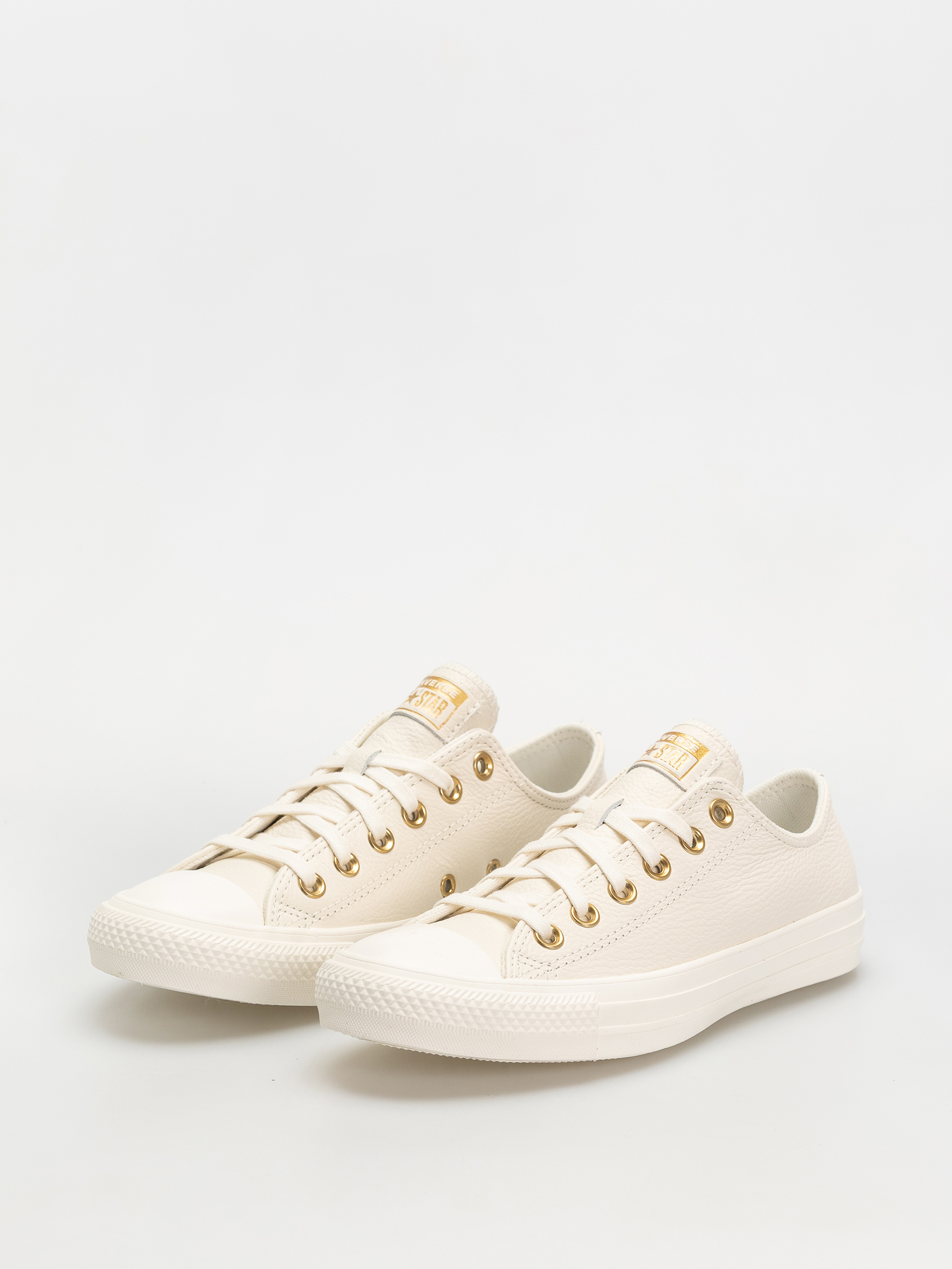 Teniși Converse Chuck Taylor All Star Ox Wmn (egret/egret/gold)