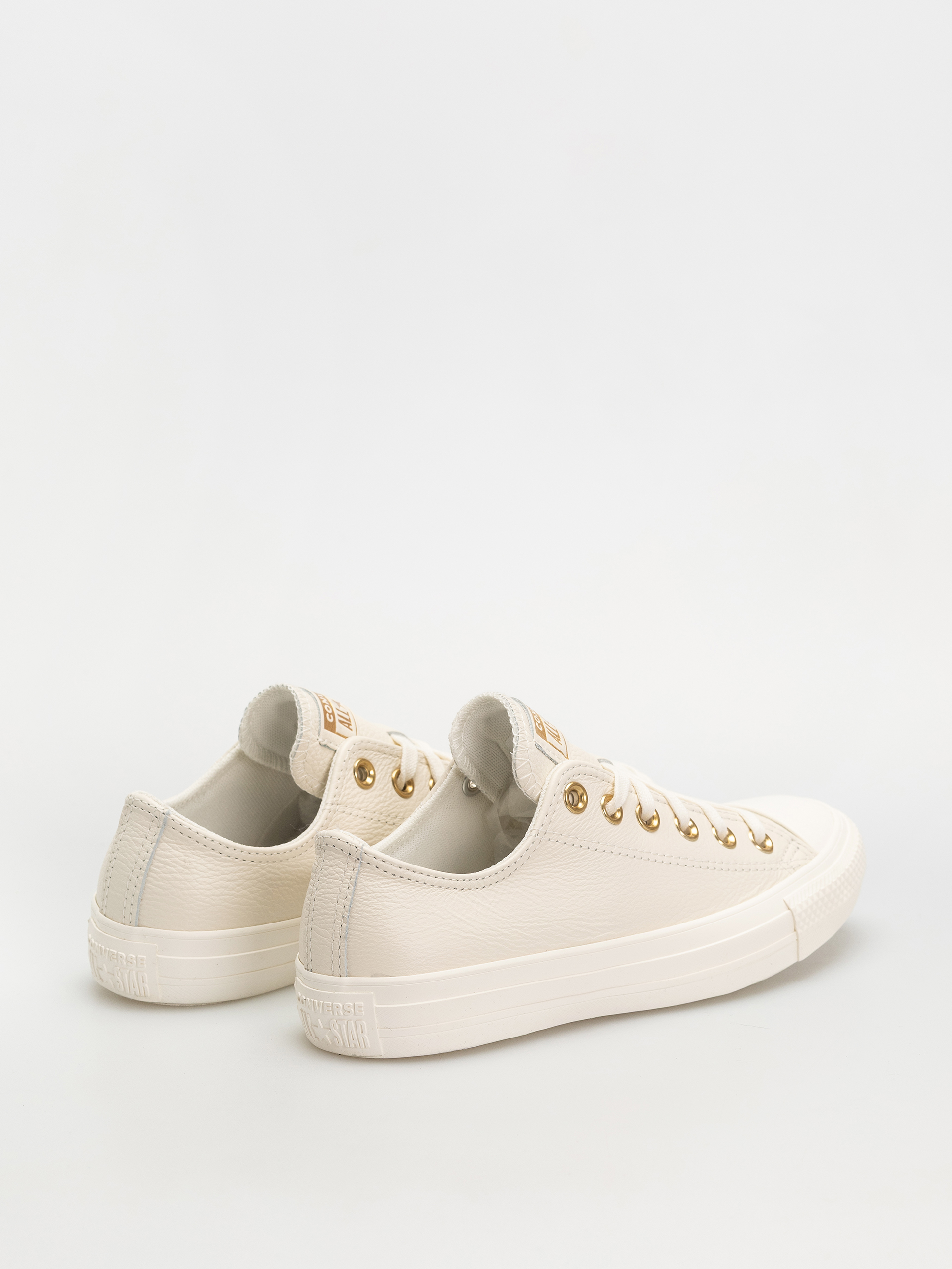 Teniși Converse Chuck Taylor All Star Ox Wmn (egret/egret/gold)