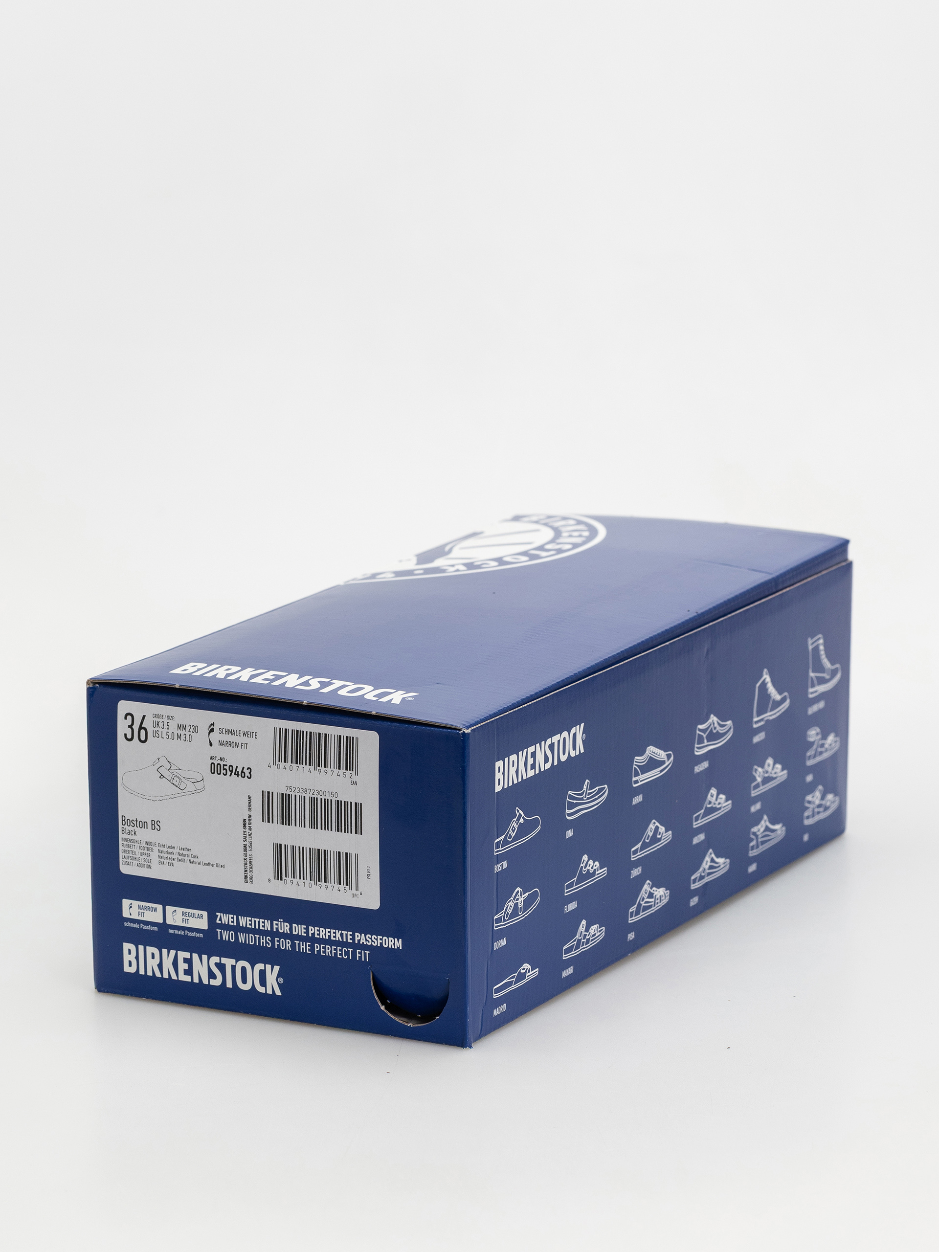 Șlapi Birkenstock Boston Oiled Leather Narrow Wmn (black)