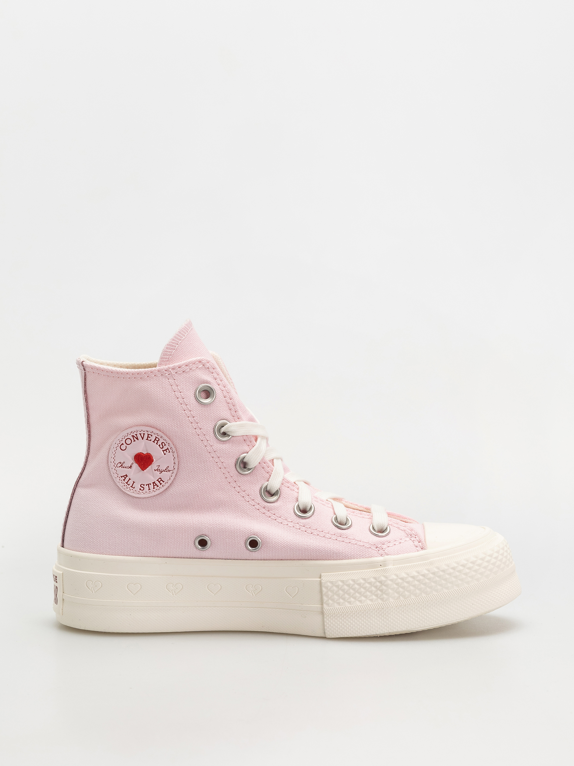 Teniși Converse Chuck 70 Lift Hi Wmn (sugar berry/egret/sugar berry)