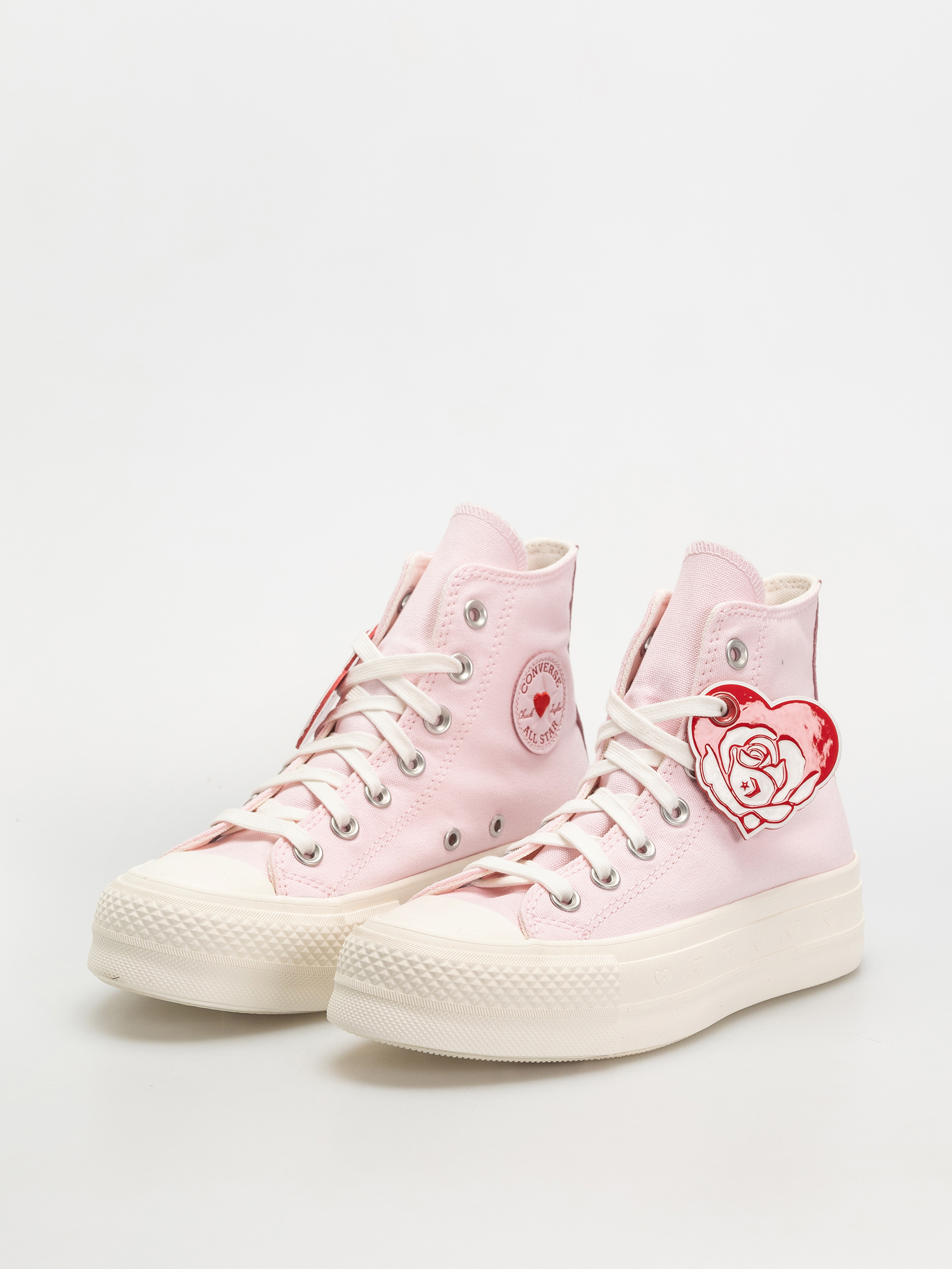 Teniși Converse Chuck 70 Lift Hi Wmn (sugar berry/egret/sugar berry)