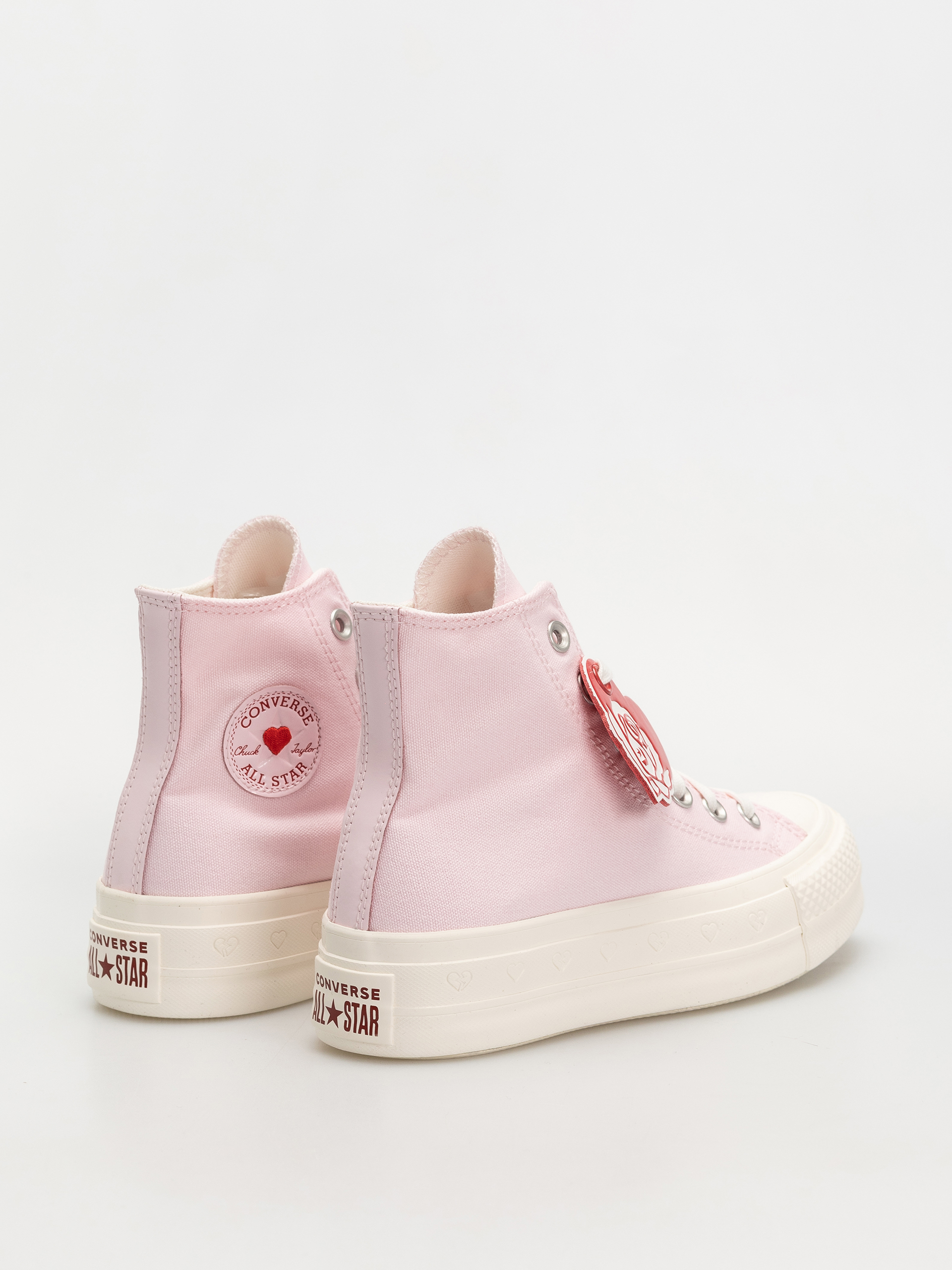 Teniși Converse Chuck 70 Lift Hi Wmn (sugar berry/egret/sugar berry)