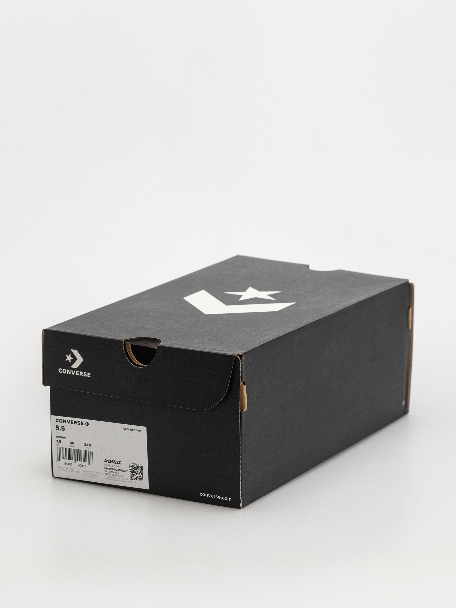 Teniși Converse Chuck Taylor All Star Lift Ox Wmn (park red/vintage white/egret)