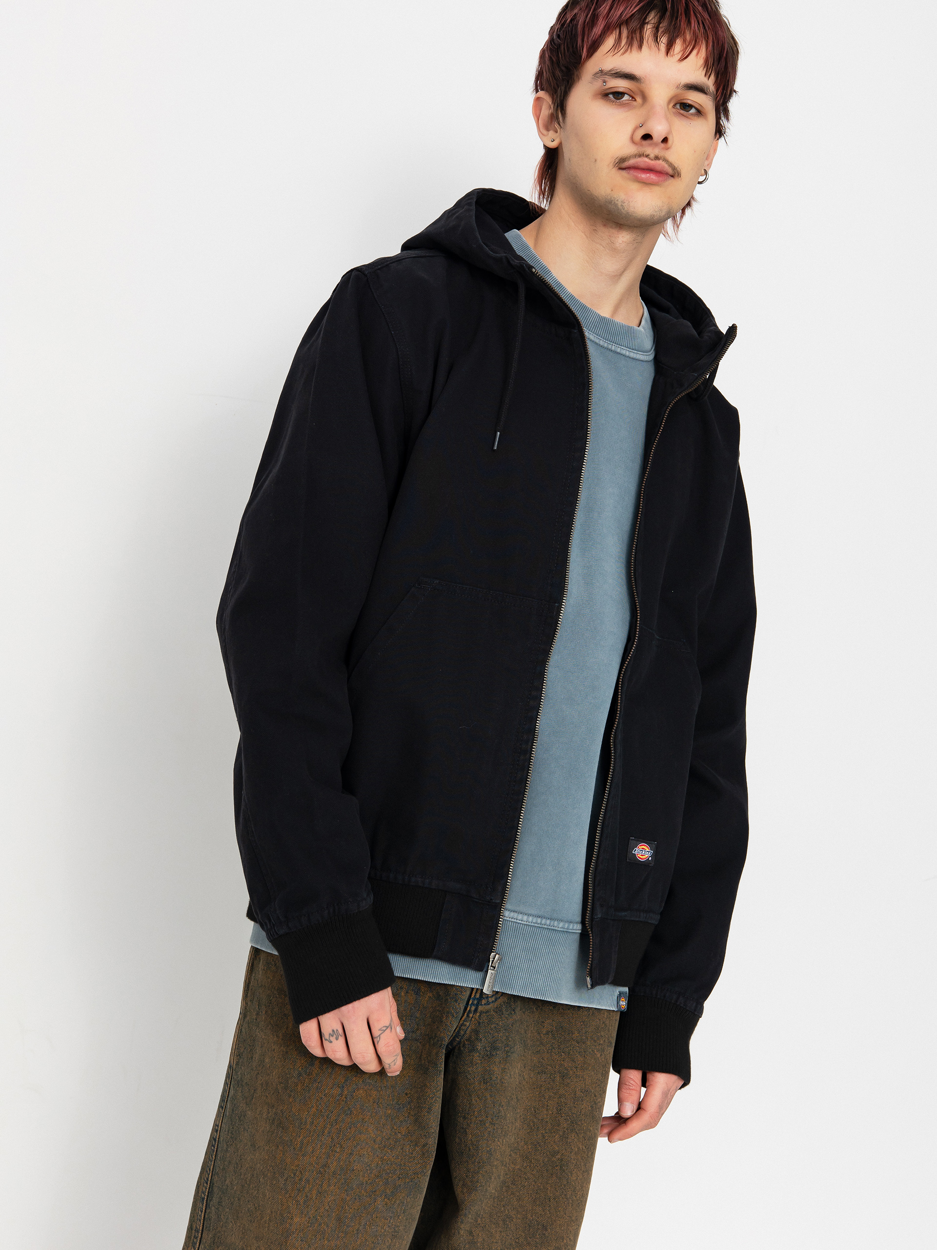 Geacă Dickies Duck Canvas Unlined (stone washed black)