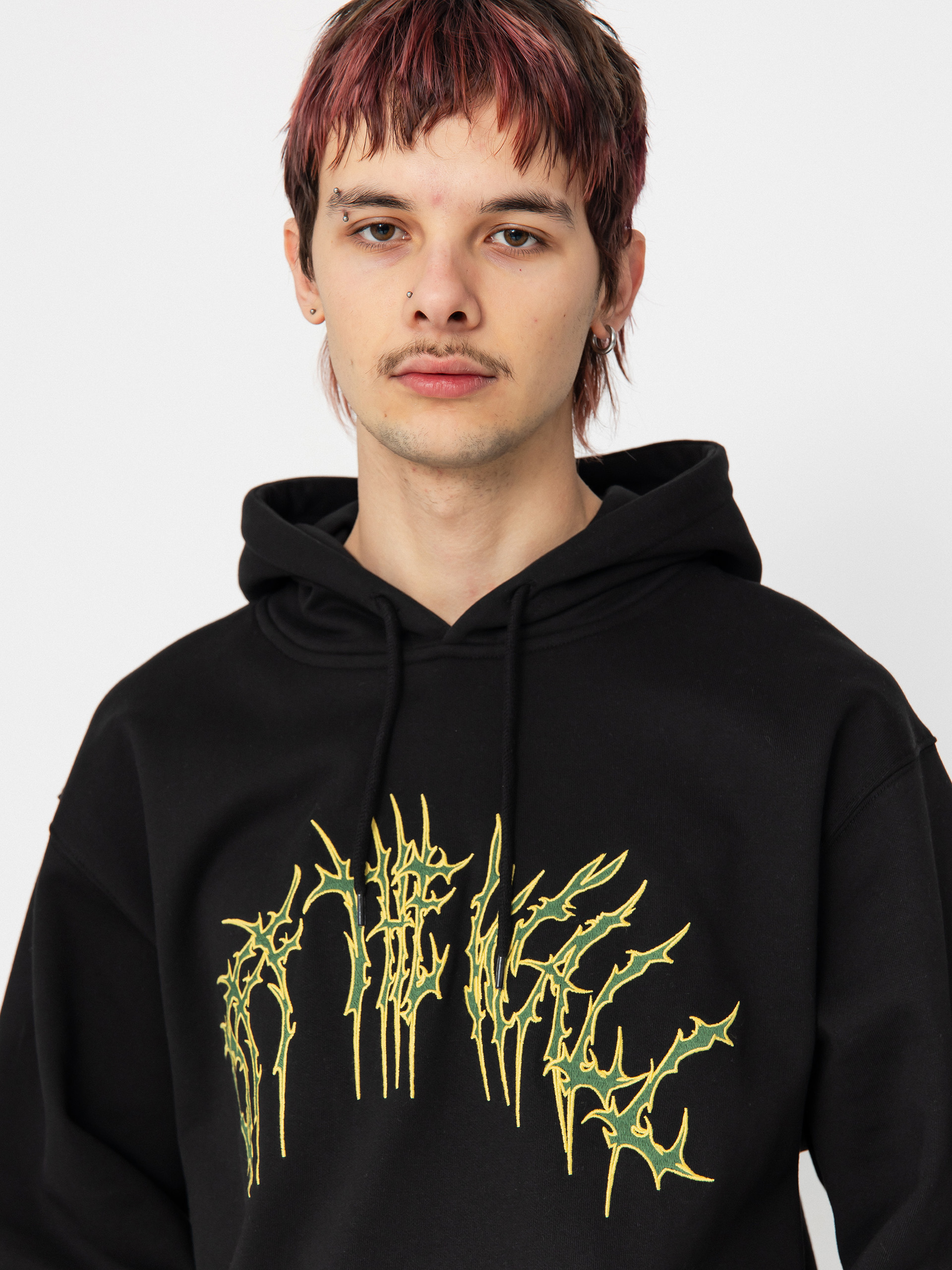 Hanorac cu glugă Vans Metal Arch HD (black)