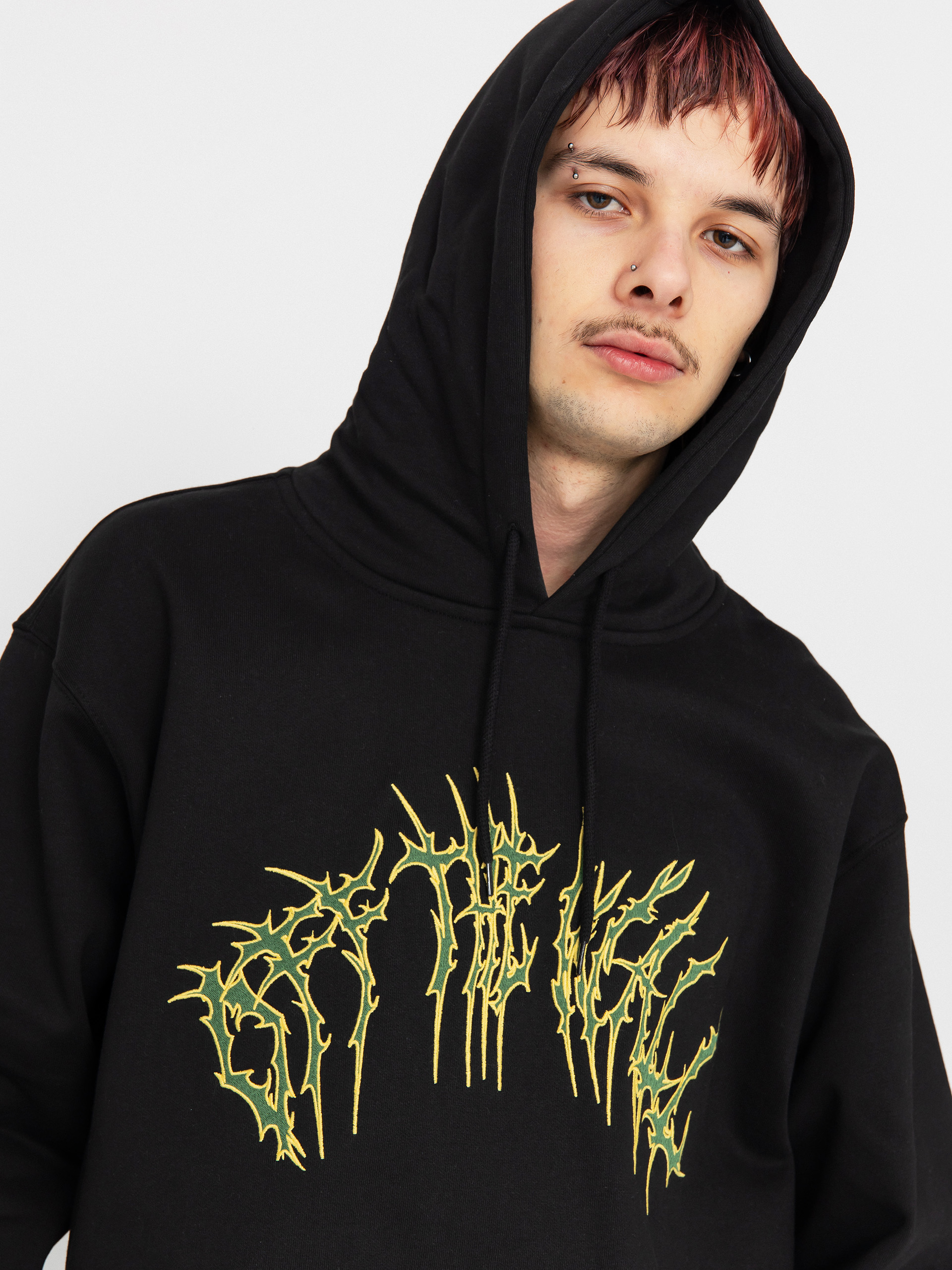 Hanorac cu glugă Vans Metal Arch HD (black)