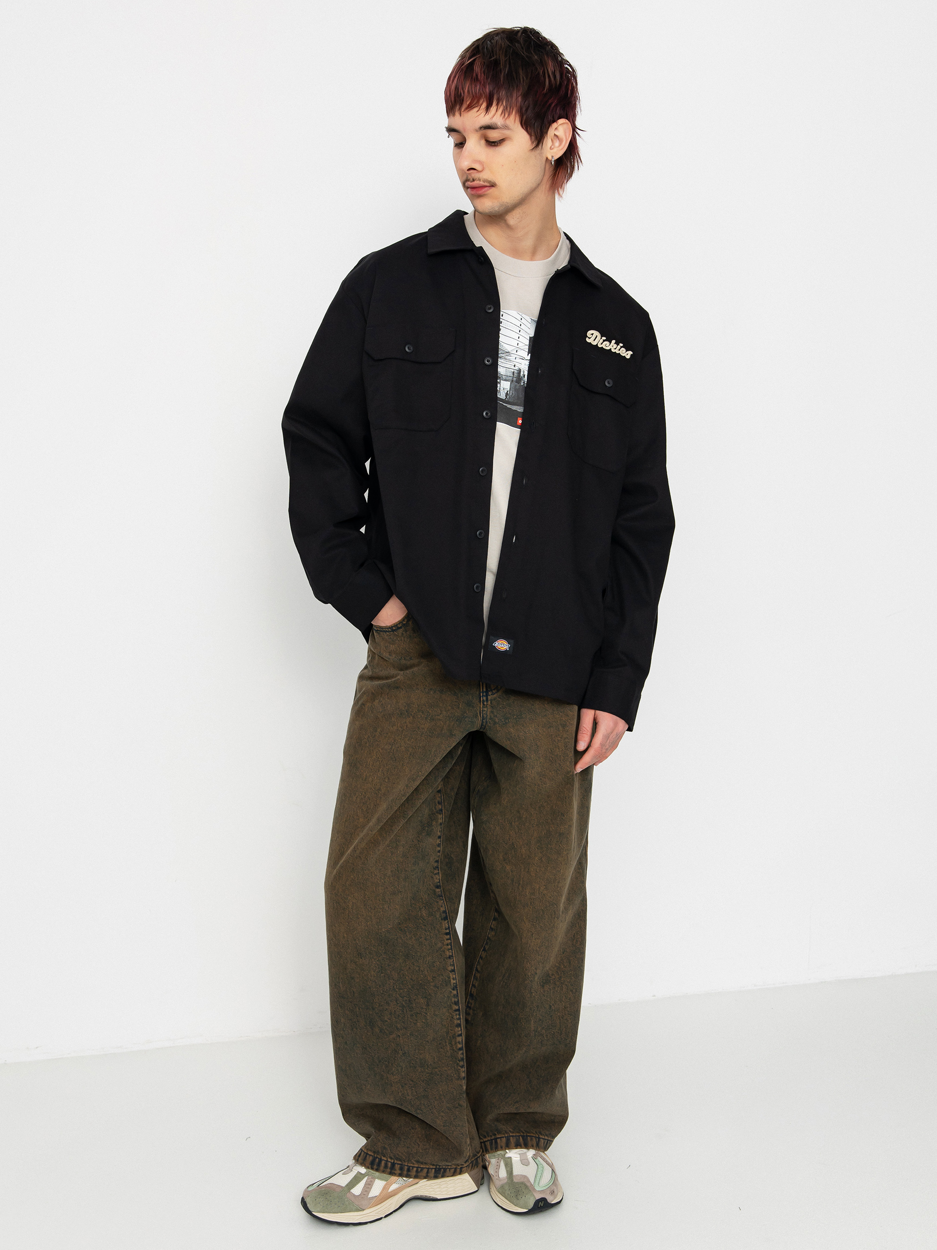 Cămașă Dickies Lewistown (black)