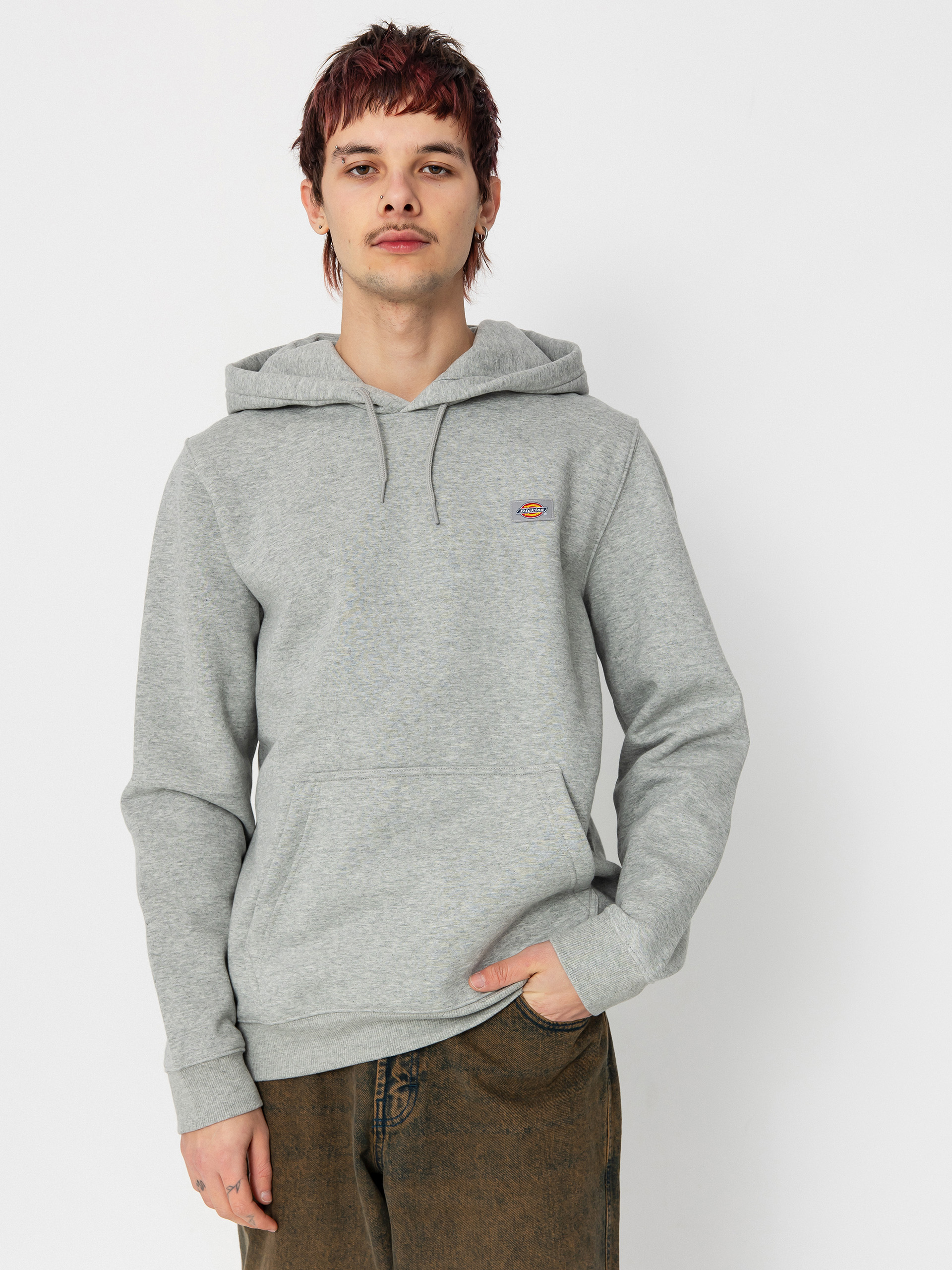 Hanorac cu glugu0103 Dickies Oakport HD (heather grey)