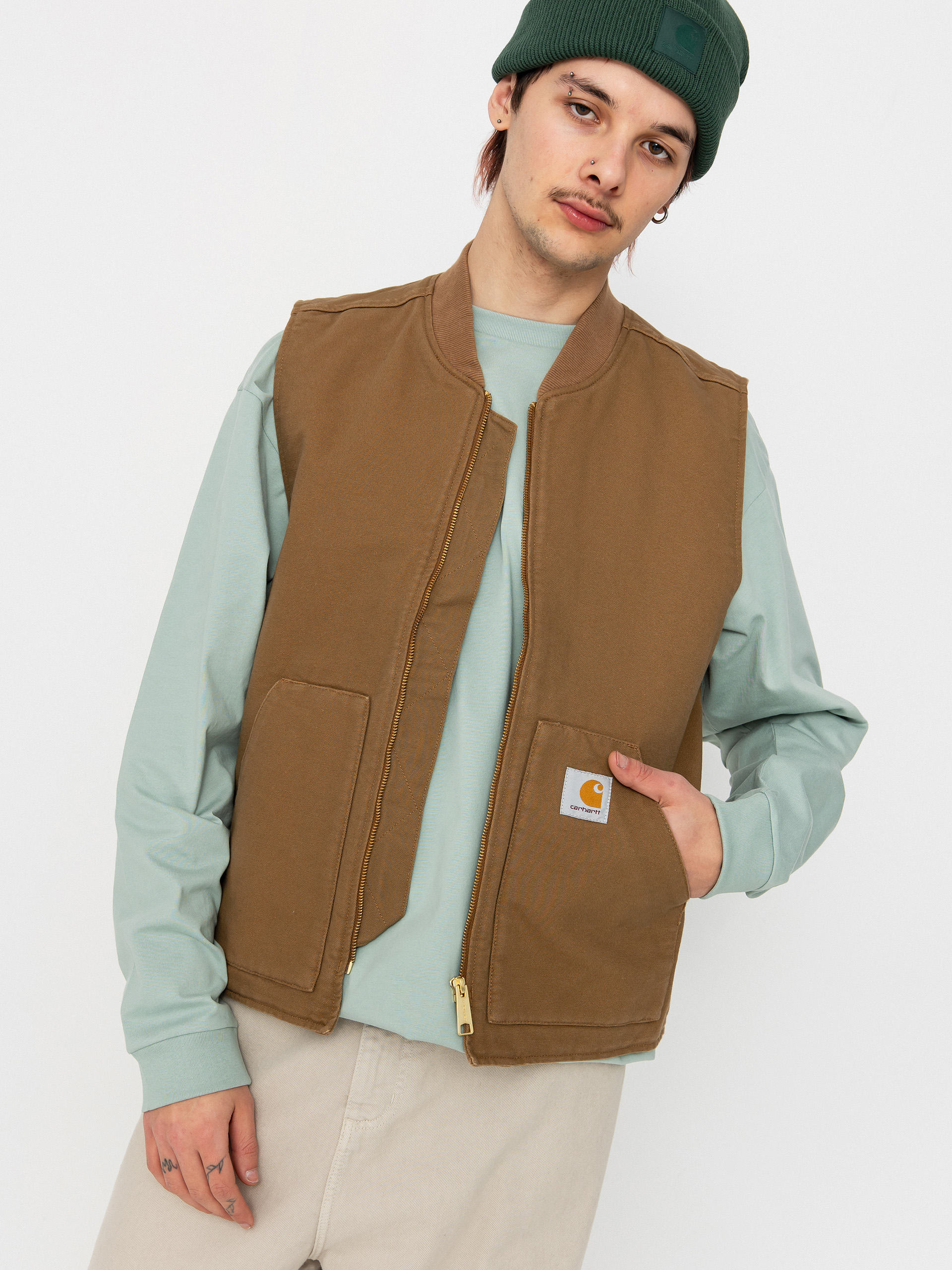Vestu0103 Carhartt WIP Classic (hamilton brown)